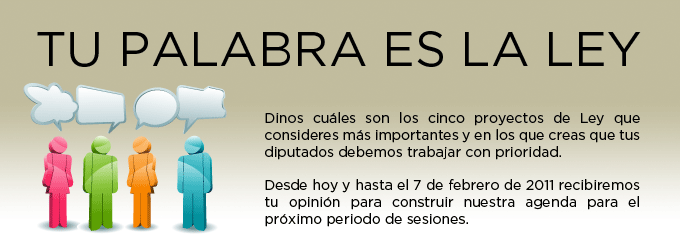 tu palabra es la ley