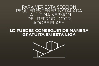 Esta sección requiere flash