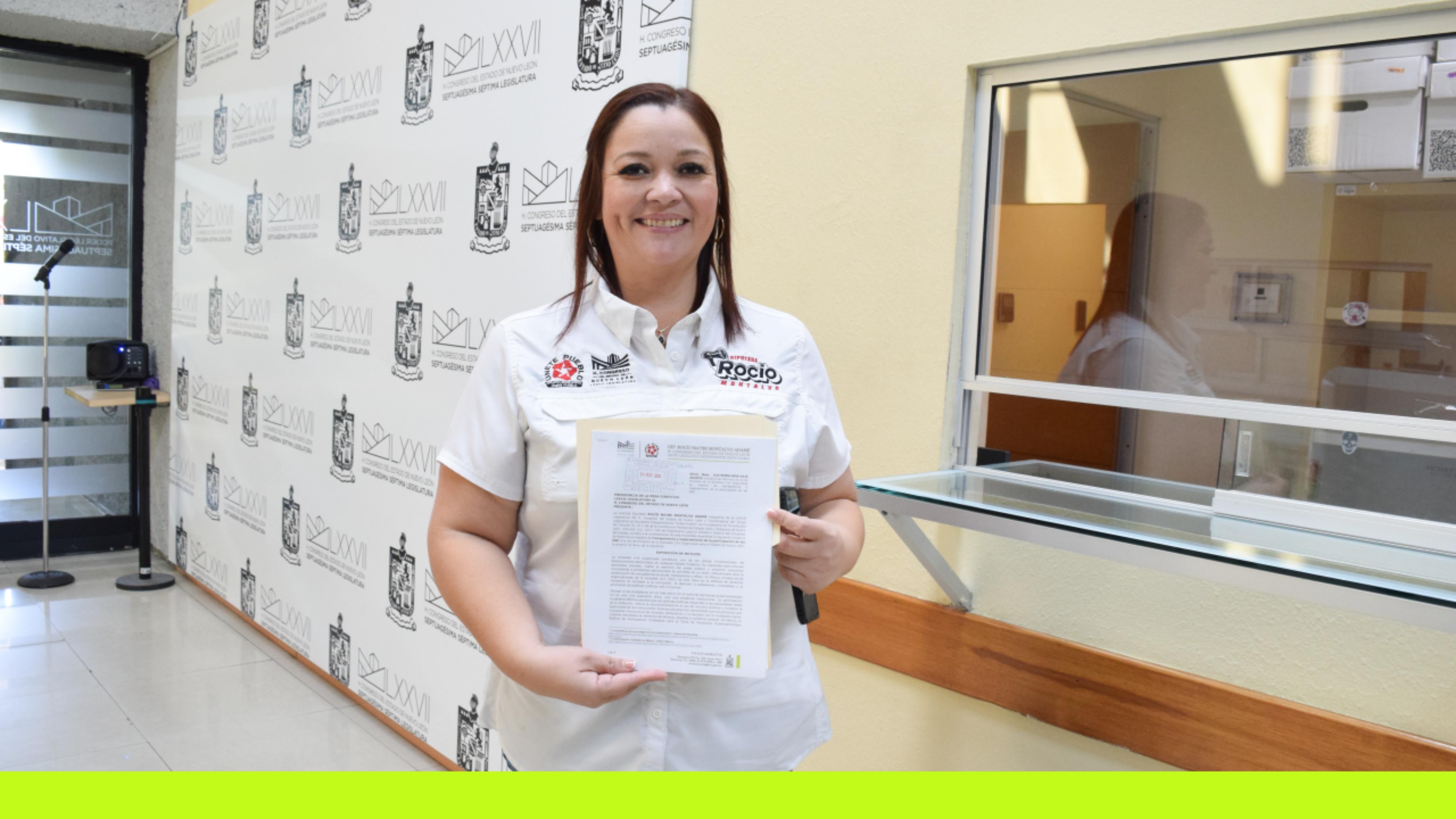 PRESENTA ROCÍO MONTALVO REFORMA PARA AUMENTAR LA TRANSPARENCIA EN LA ASIGNACIÓN DE RECURSOS Y PARTICIPACIÓN DE LAS ORGANIZACIONES CIVILES