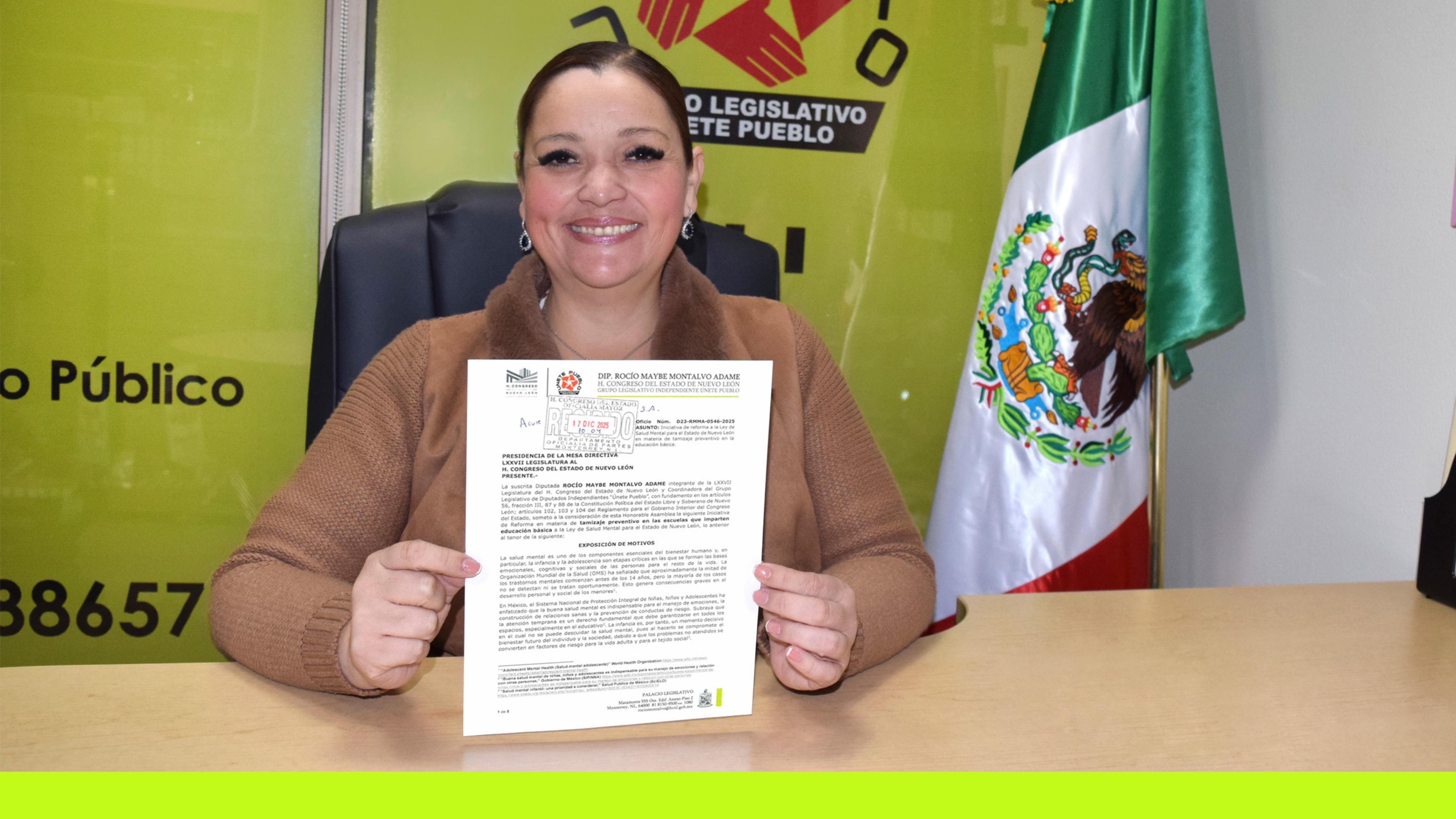 BUSCA ROCÍO MONTALVO GARANTIZAR DETECCIÓN TEMPRANA DE ANSIEDAD Y DEPRESIÓN EN LA NIÑEZ EN EDAD ESCOLAR