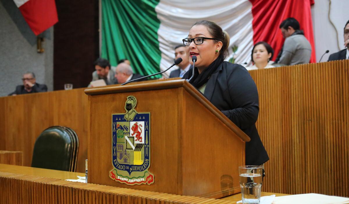 Presenta Diputada Celia Alonso un exhorto para que se preste servicio médico del ISSSTELEON a los trabajadores de la Sección 50 del SNTE