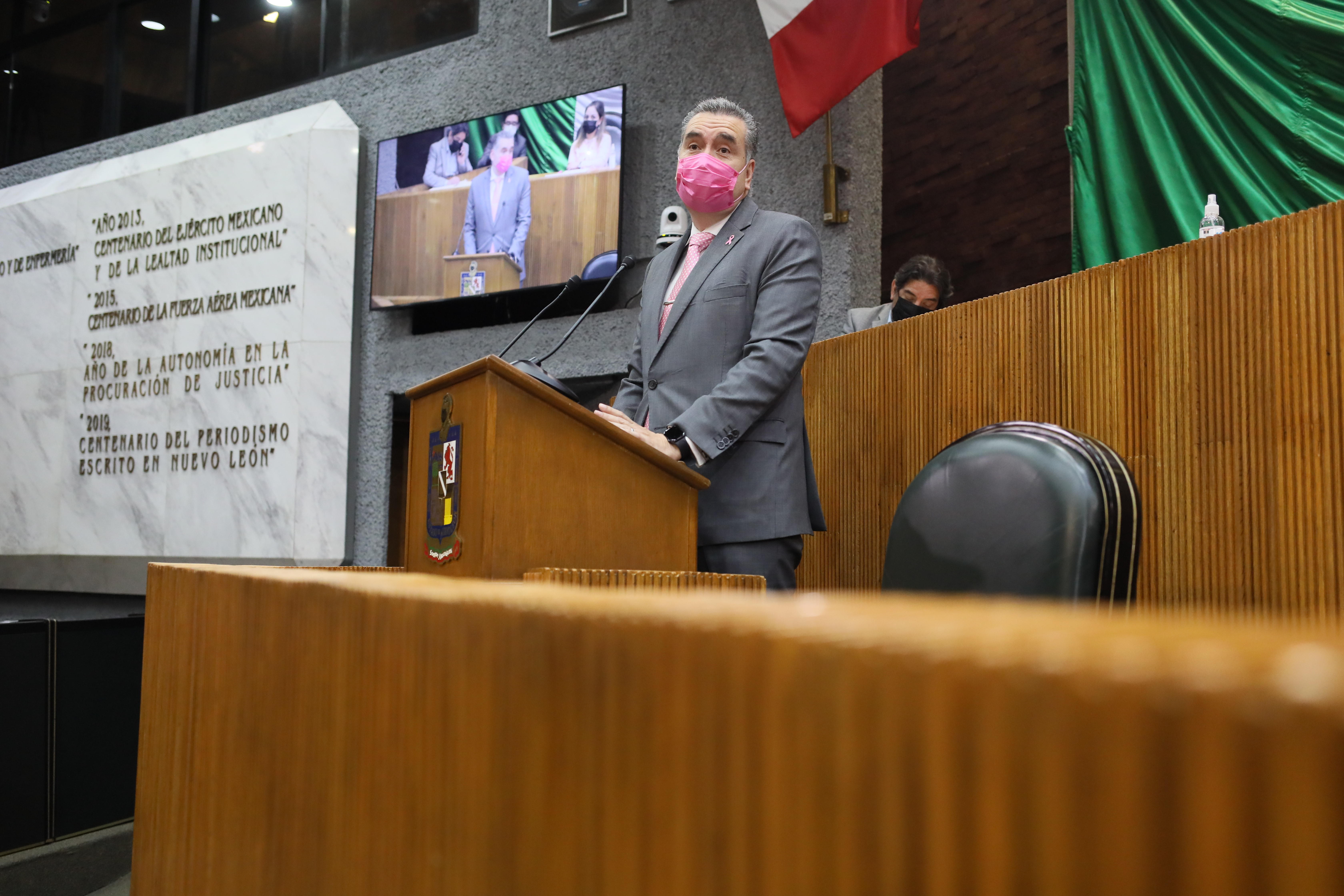 PRESENTA WALDO FERNÁNDEZ PUNTO DE ACUERDO Y EXHORTO DE INFRAESTRUCTURA PEATONAL EN NL 
