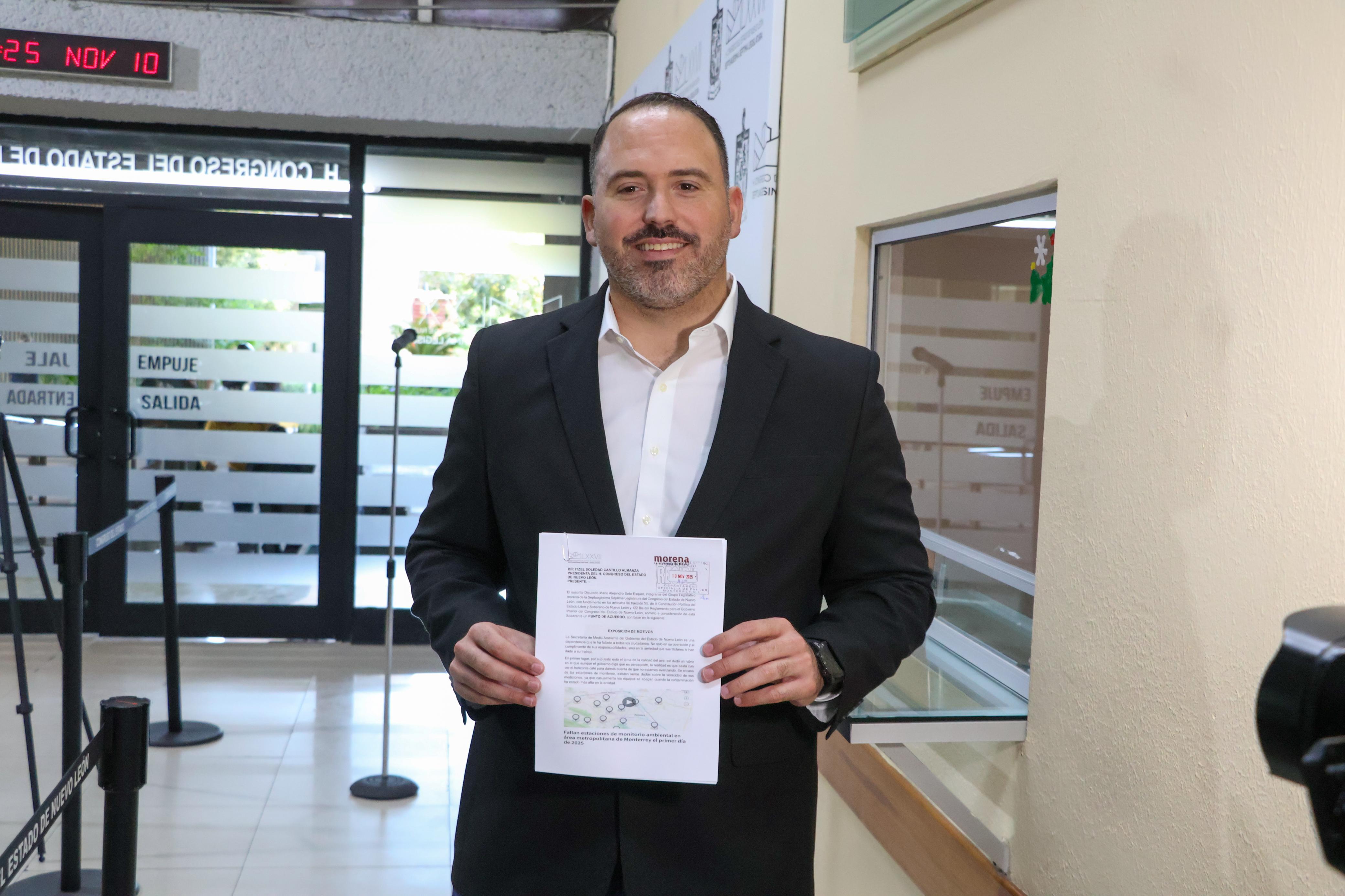 PIDE MARIO SOTO A TITULAR DE MEDIO AMBIENTE ATENDER ASUNTOS Y EVITAR PROSELITISMO