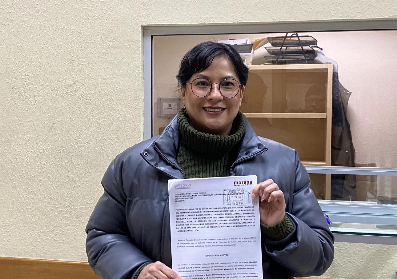 PIDE GRECIA BENAVIDES A MUNICIPIOS CREAR ÓRGANOS DE ATENCIÓN A PUEBLOS INDÍGENAS