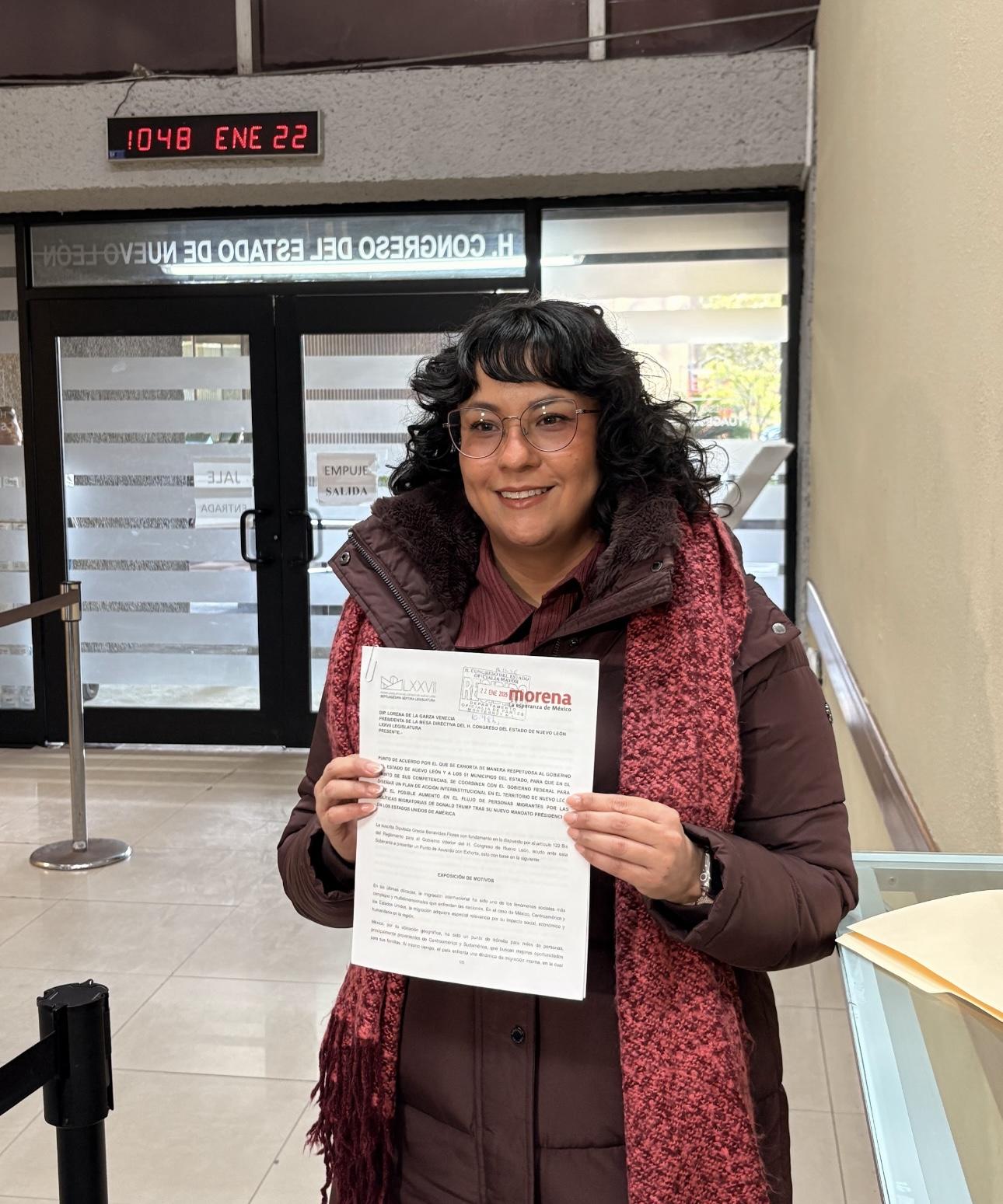 PIDE GRECIA BENAVIDES COORDINACIÓN ENTRE ESTADO Y MUNICIPIOS CON FEDERACIÓN EN TEMA MIGRATORIO