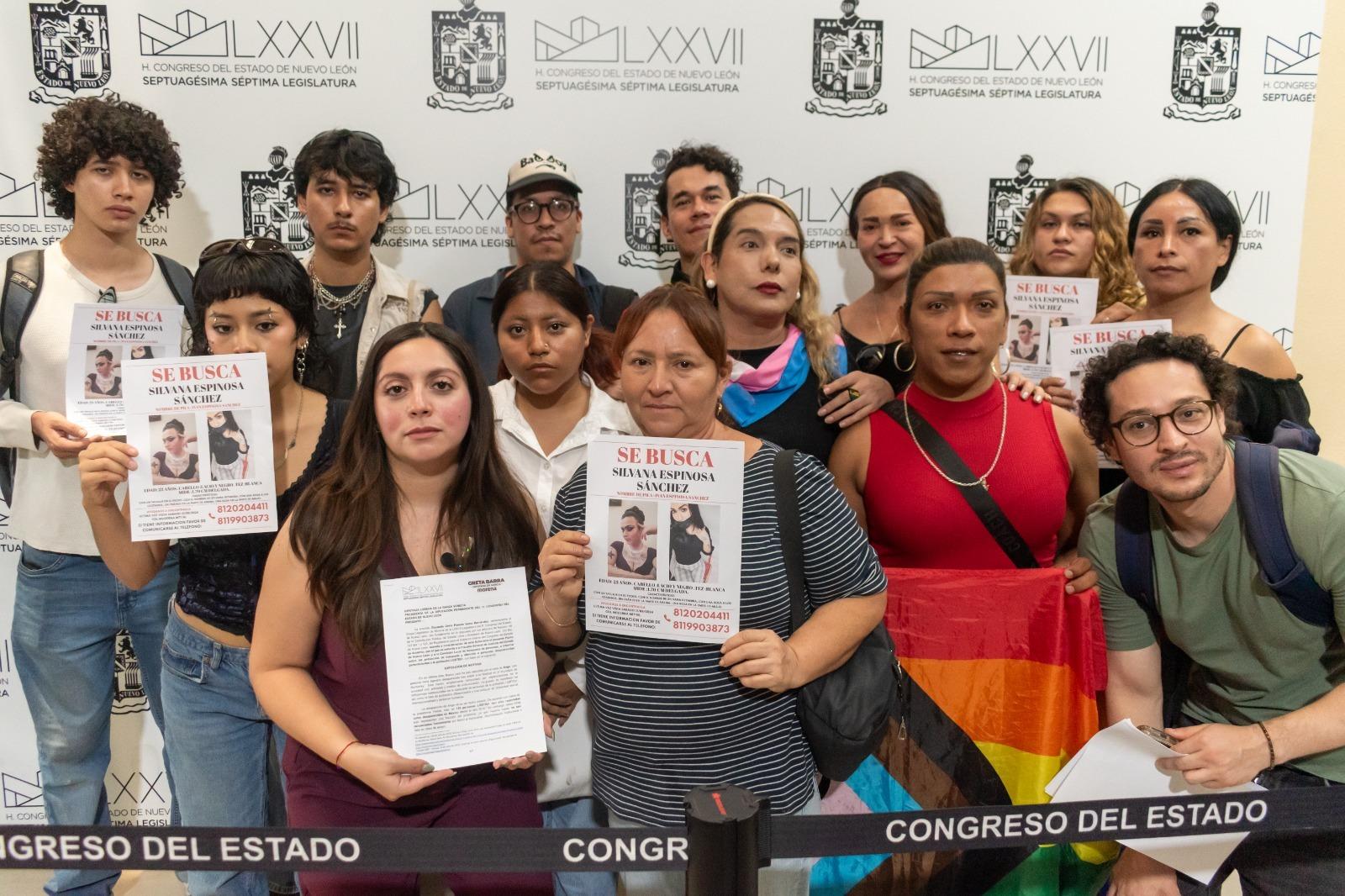 EXIGE GRETA BARRA MEJORAR PROTOCOLOS DE BÚSQUEDA PARA LA  POBLACIÓN LGBTIQ+