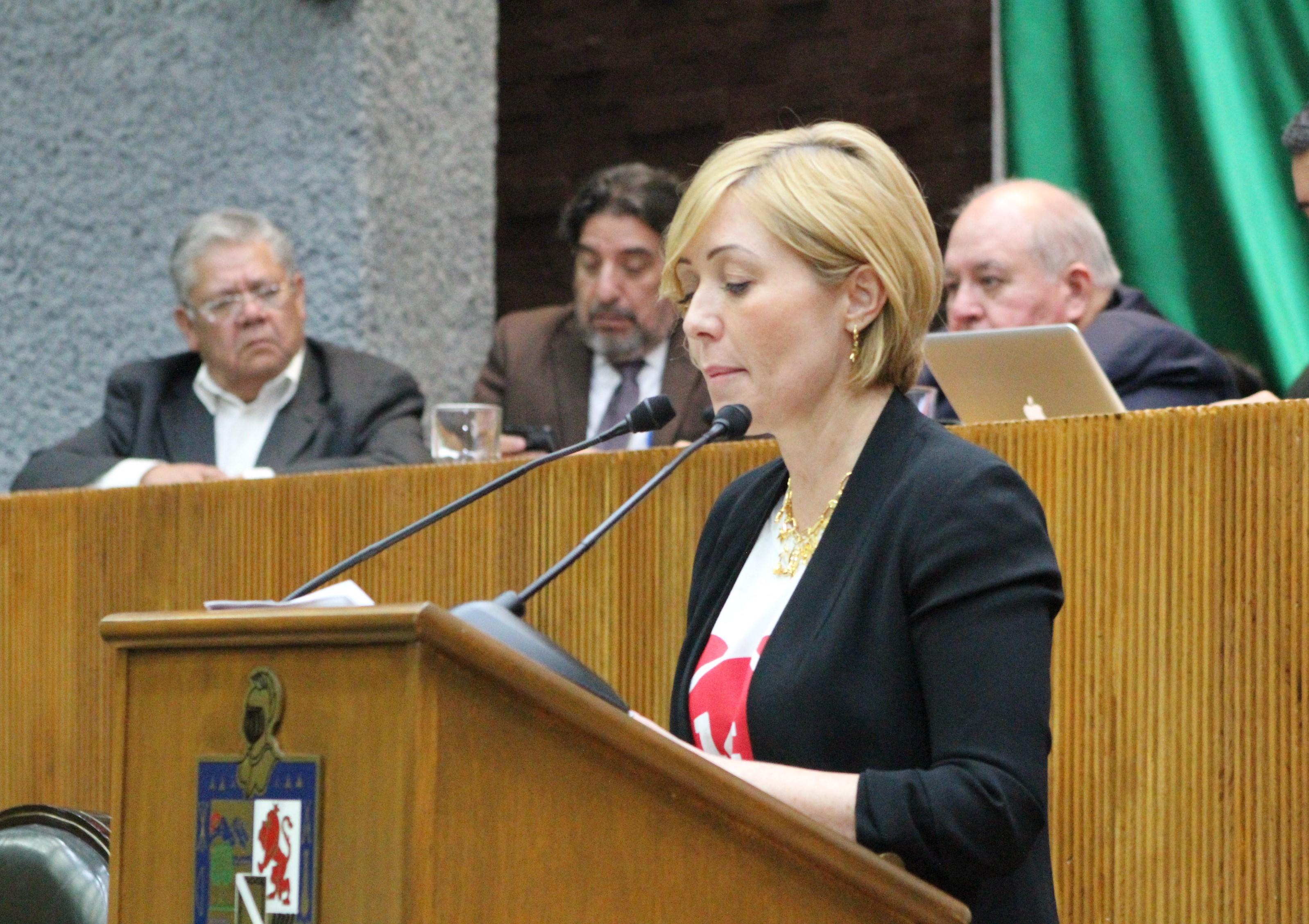 Presenta diputada Claudia Tapia exhorto para revisar caso del régimen de protección del Parque Nacional Cumbres de Monterrey.