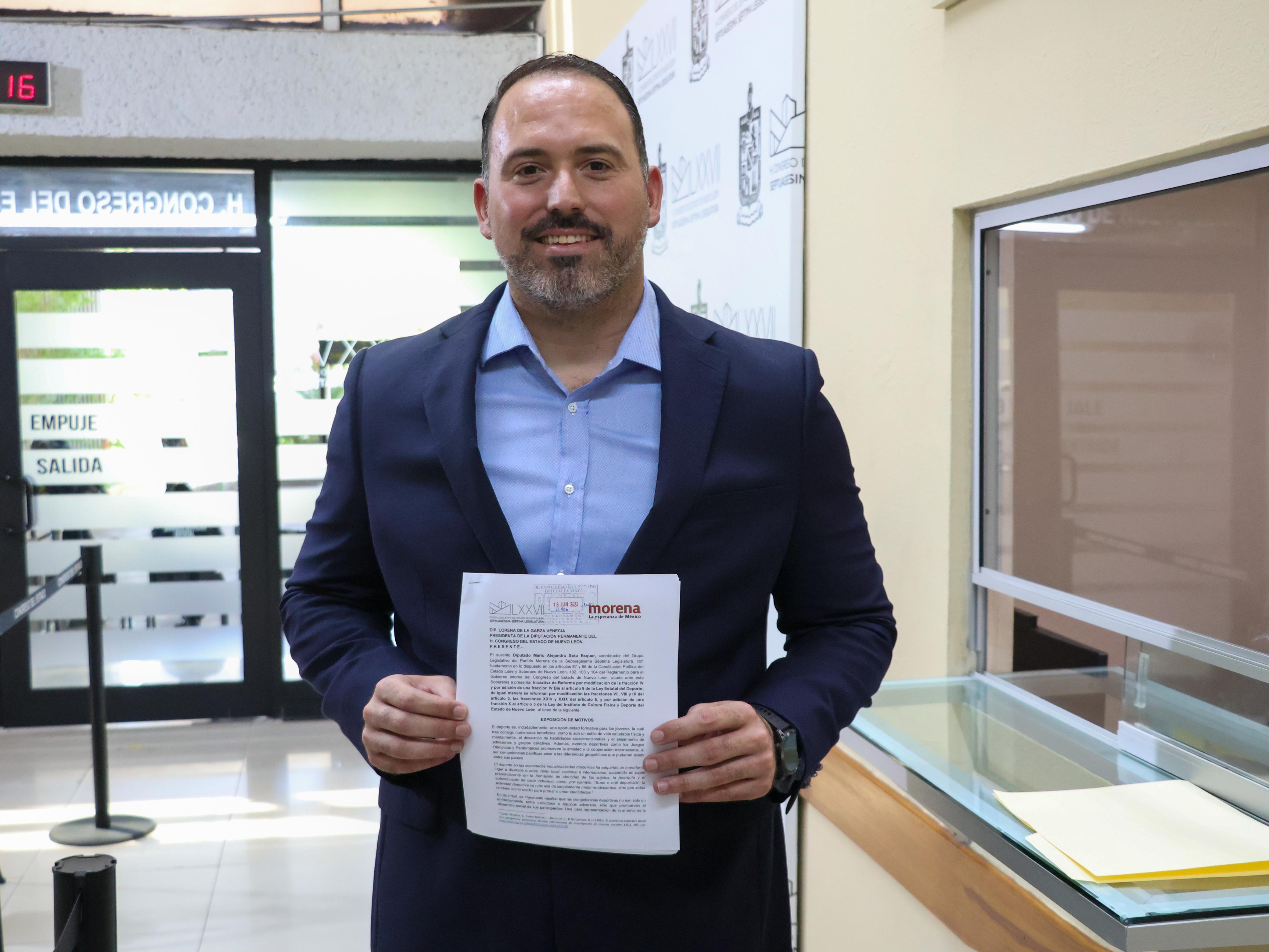 PROPONE MARIO SOTO IMPULSAR TALENTOS DEPORTIVOS DE ALTO RENDIMIENTO