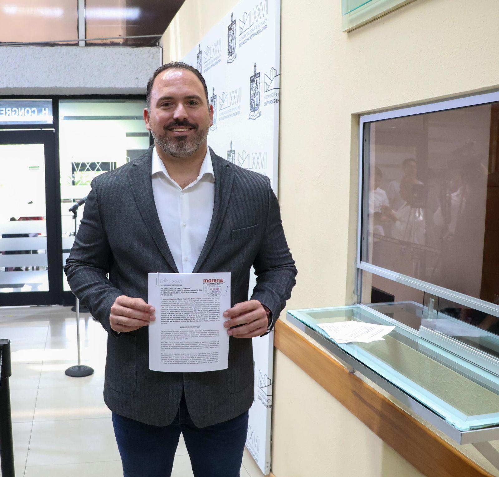 PROPONE MARIO SOTO 'CANDADOS' A RECURSOS POR REFORESTACIÓN EN NL