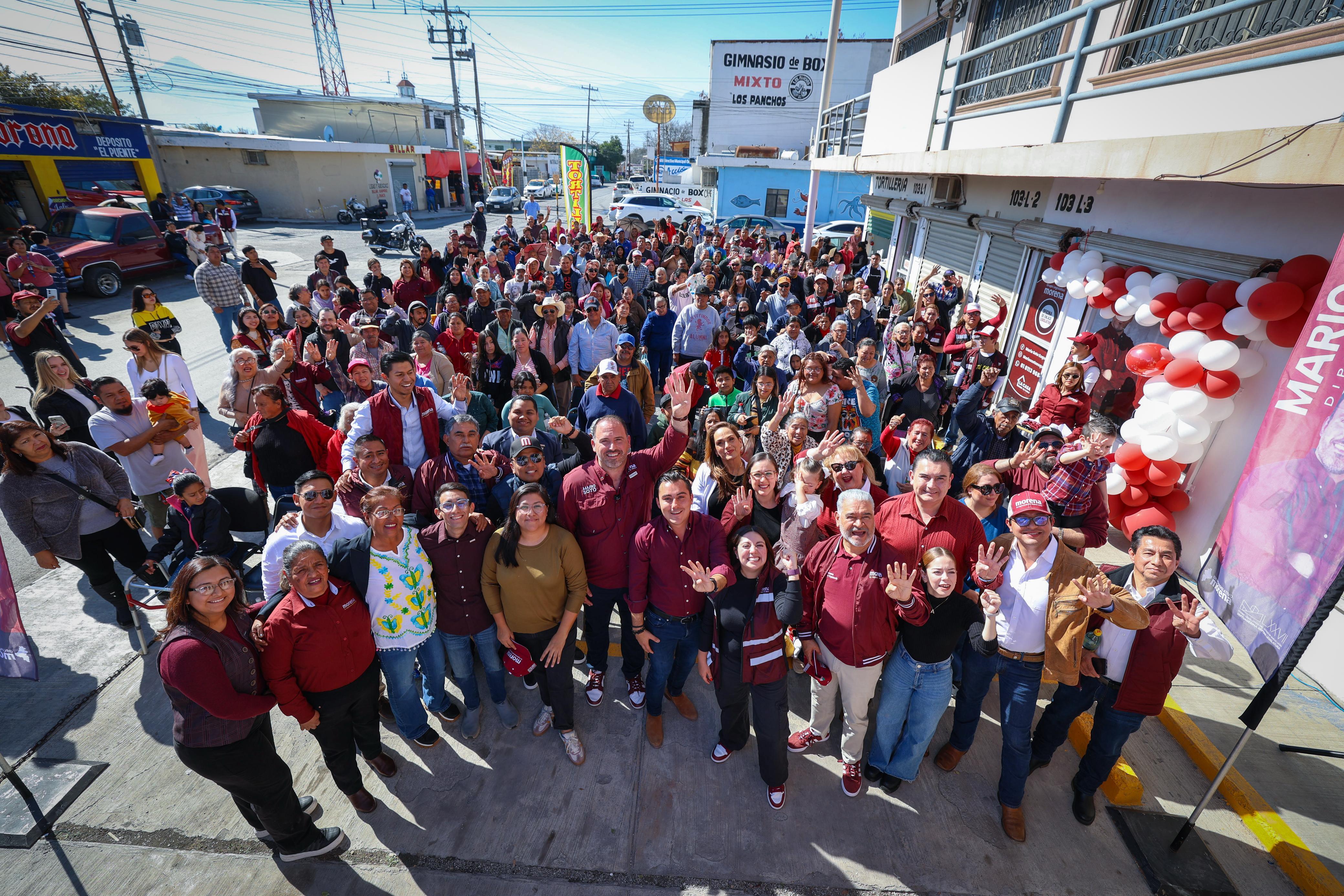 INAUGURA MARIO SOTO OFICINA DE ENLACE CIUDADANO EN GARCÍA