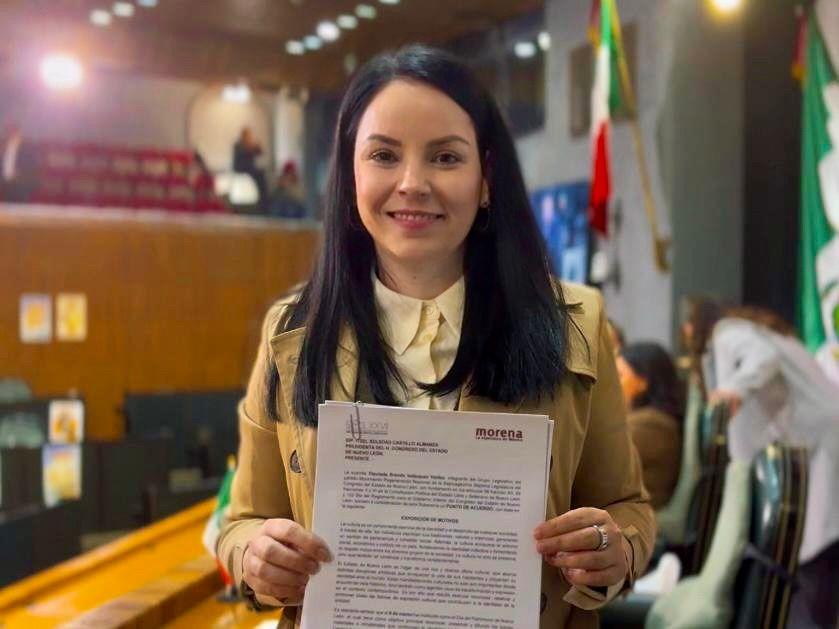 PROPONE BRENDA VELÁZQUEZ INSTITUIR DÍA DE LA CULTURA EN NUEVO LEÓN
