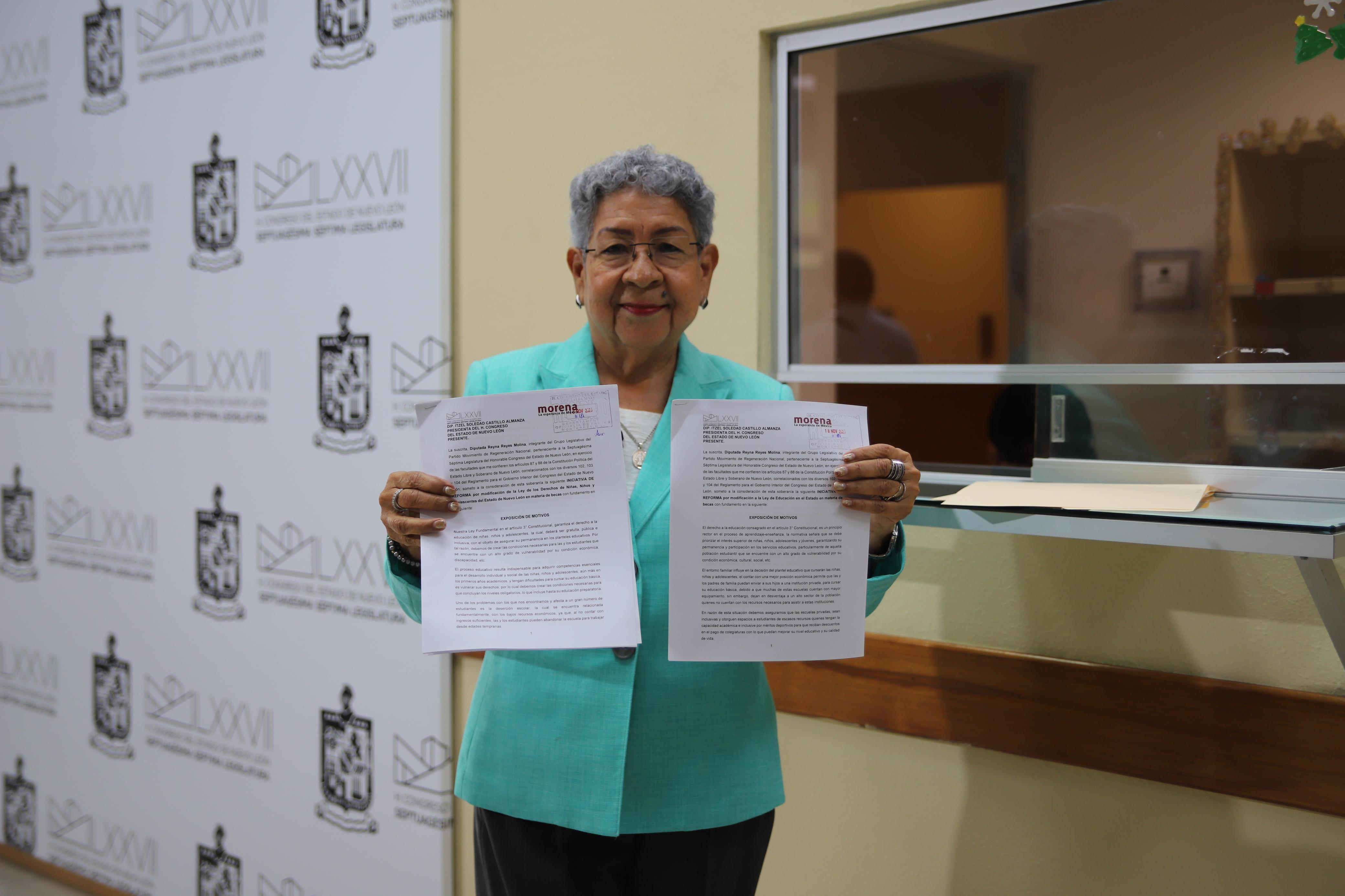 BUSCA REYNA REYES GARANTIZAR INCENTIVOS ESCOLARES