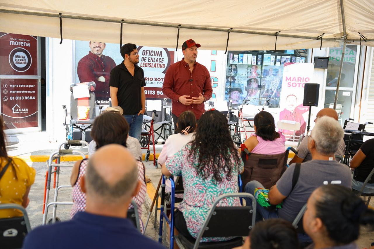 ENTREGA MARIO SOTO APOYOS DE MOVILIDAD Y ALIMENTARIOS EN GARCÍA