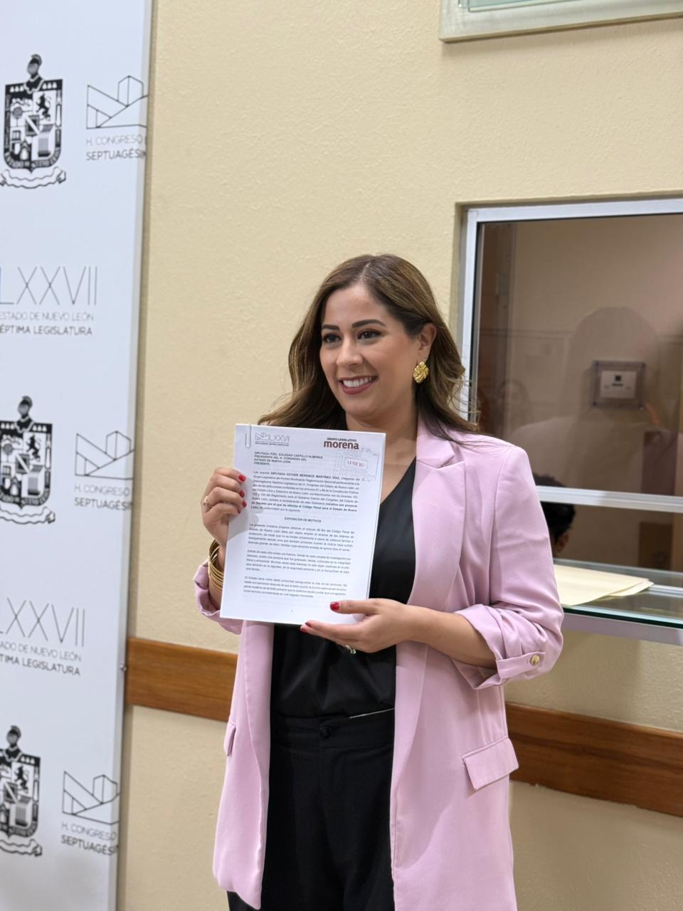 PROPONE BERE MARTÍNEZ AMPLIAR ÓRDENES DE PROTECCIÓN A VÍCTIMAS DE LESIONES GRAVES EN NL