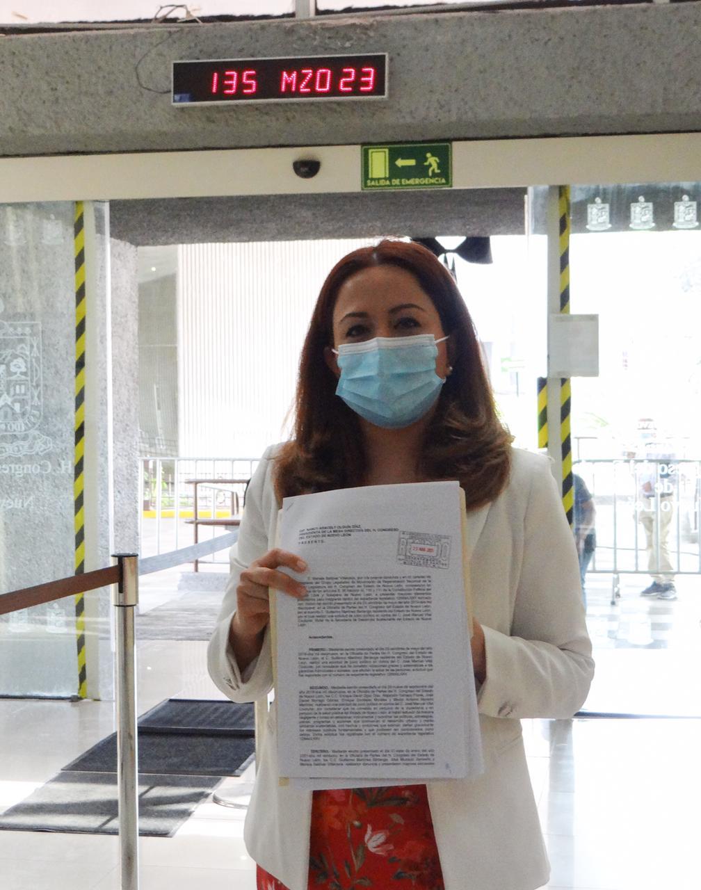 Presenta Mariela ampliación de Juicio Político