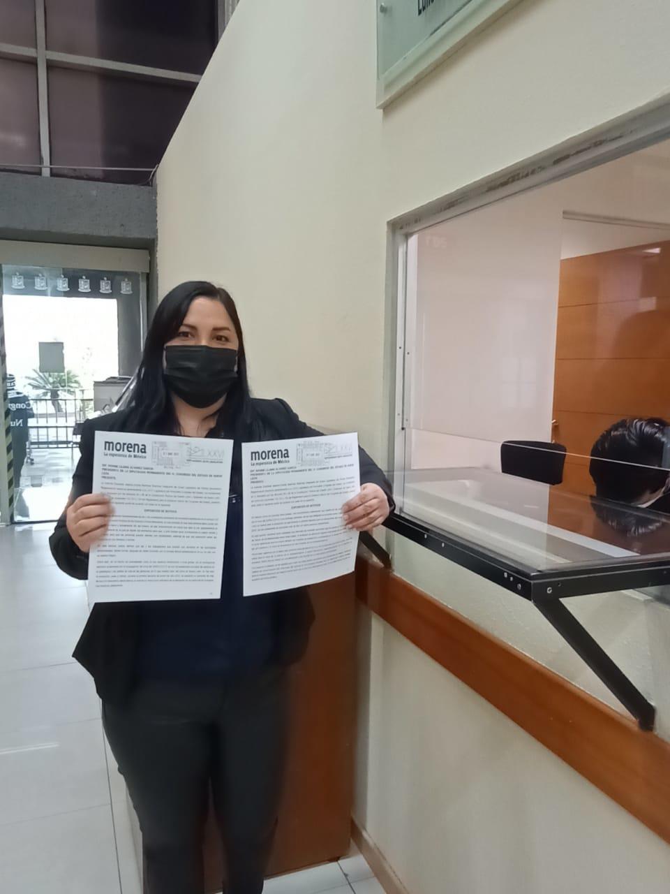 ENTREGA DIPUTADA JESSICA MARTÍNEZ, EXHORTOS A LAS SECRETARÍAS DEL TRABAJO Y DE SALUD, SOBRE EL TEMA DE COVID.