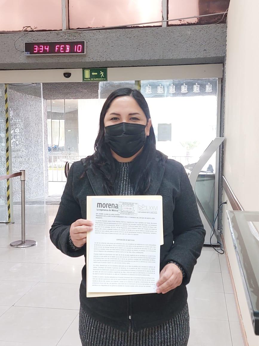 DIPUTADA DE MORENA PRESENTÓ UNA INICIATIVA DE REFORMA A LA LEY DE ASENTAMIENTOS HUMANOS, ORDENAMIENTO TERRITORIAL Y DESARROLLO URBANO, PARA EL ESTADO DE NUEVO LEÓN.