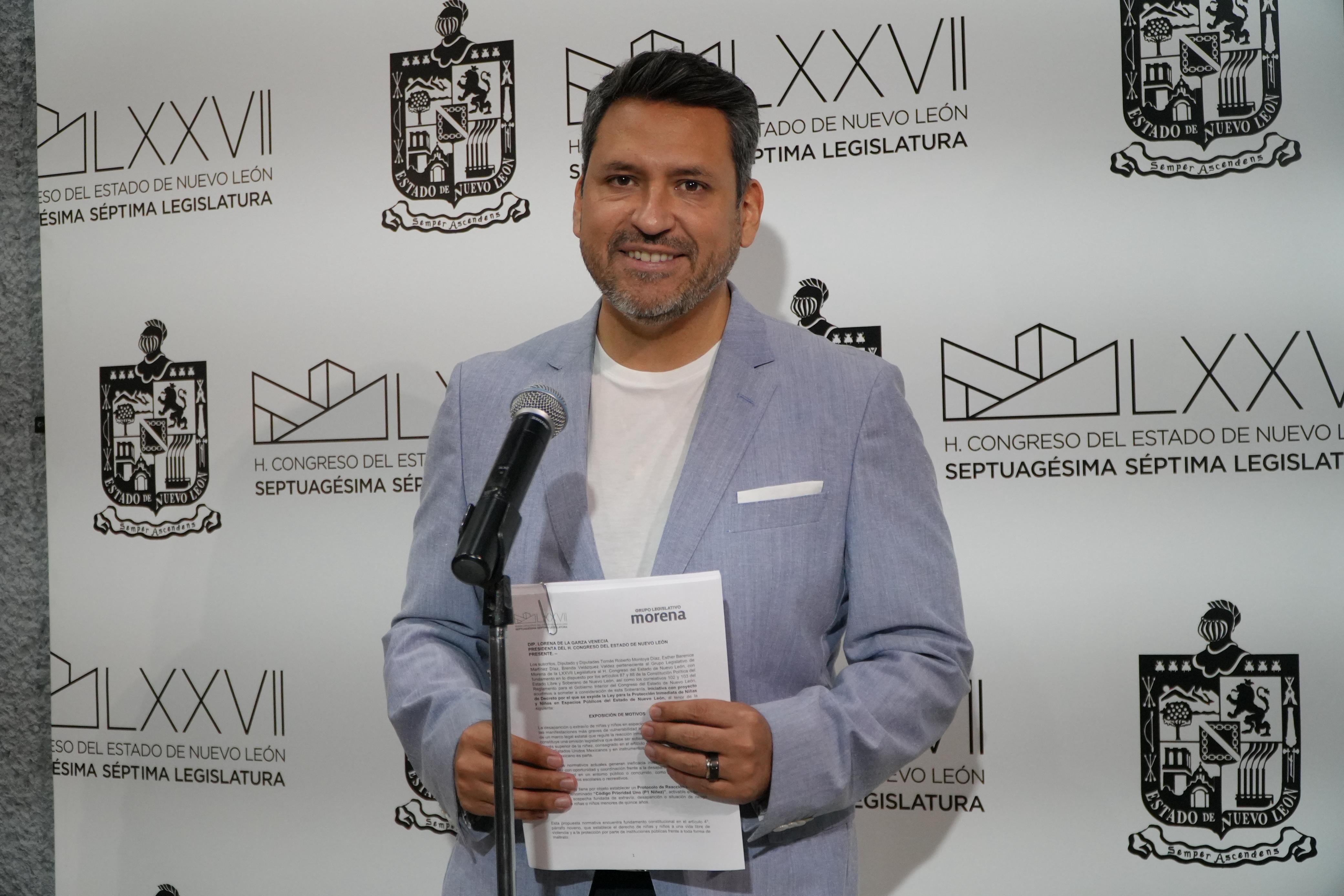 PROPONEN DIPUTADO Y DIPUTADAS DE MORENA LEY PARA PROTECCIÓN INMEDIATA DE NIÑAS Y NIÑOS EN NL