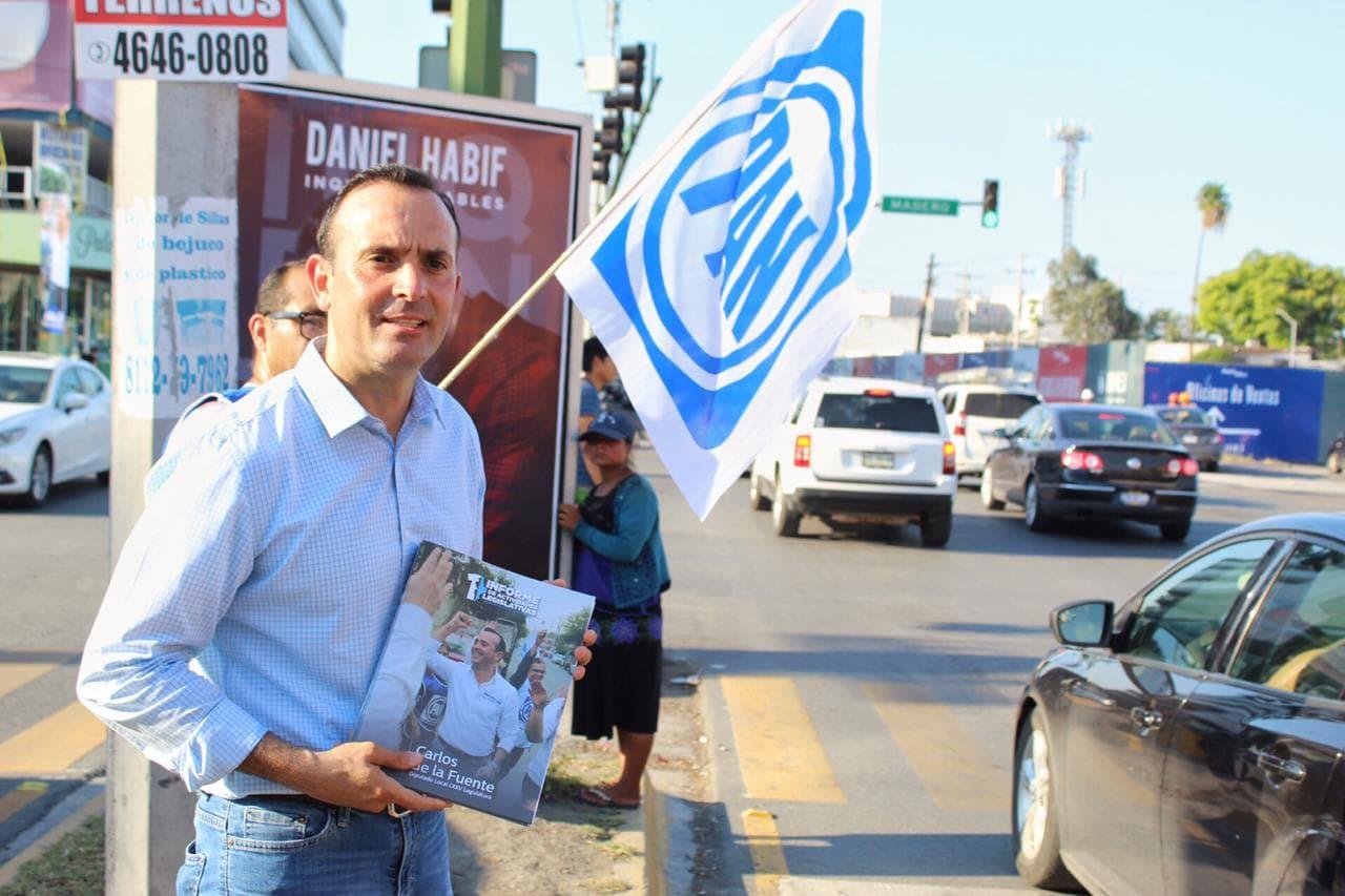 Difunden diputados del PAN informe legislativo