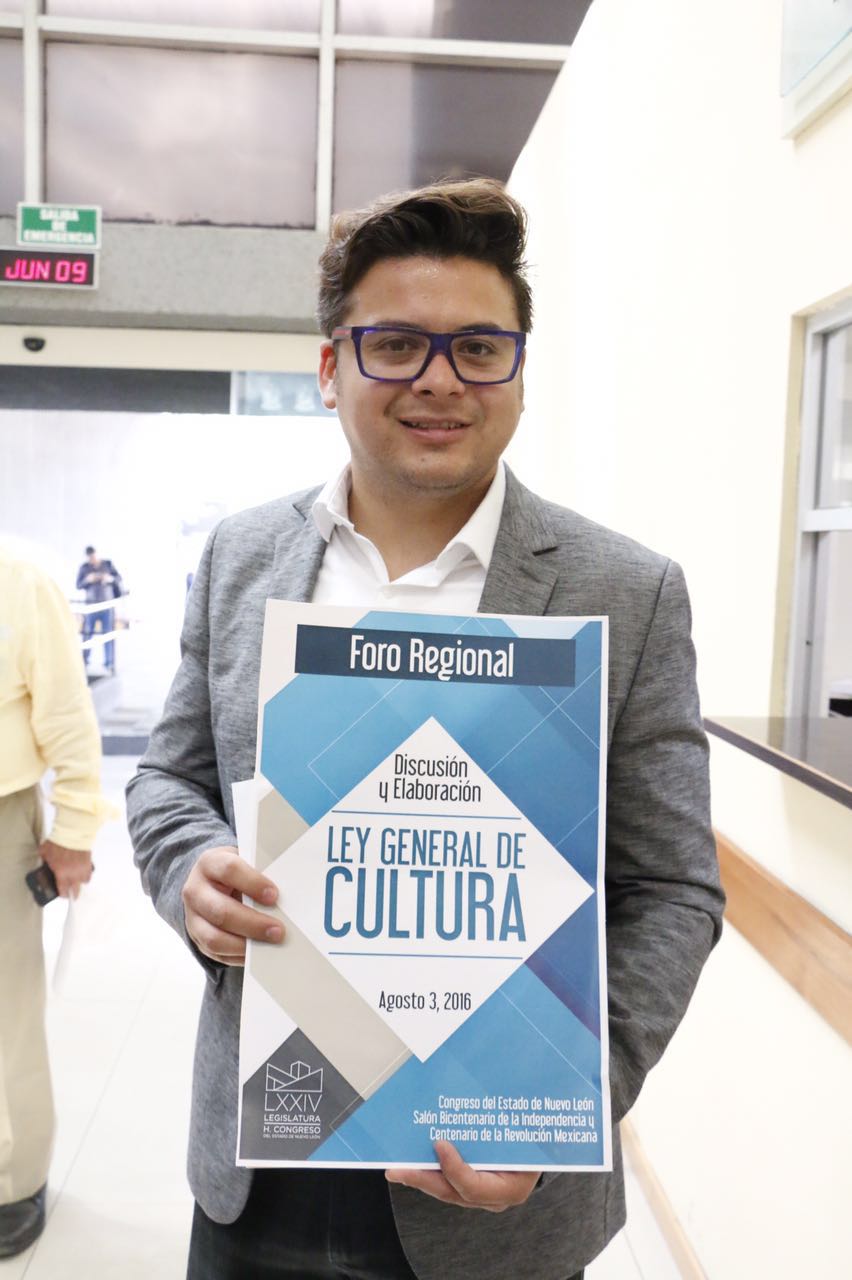 Propone Ángel Barroso Foro regional para analizar Ley de Cultura