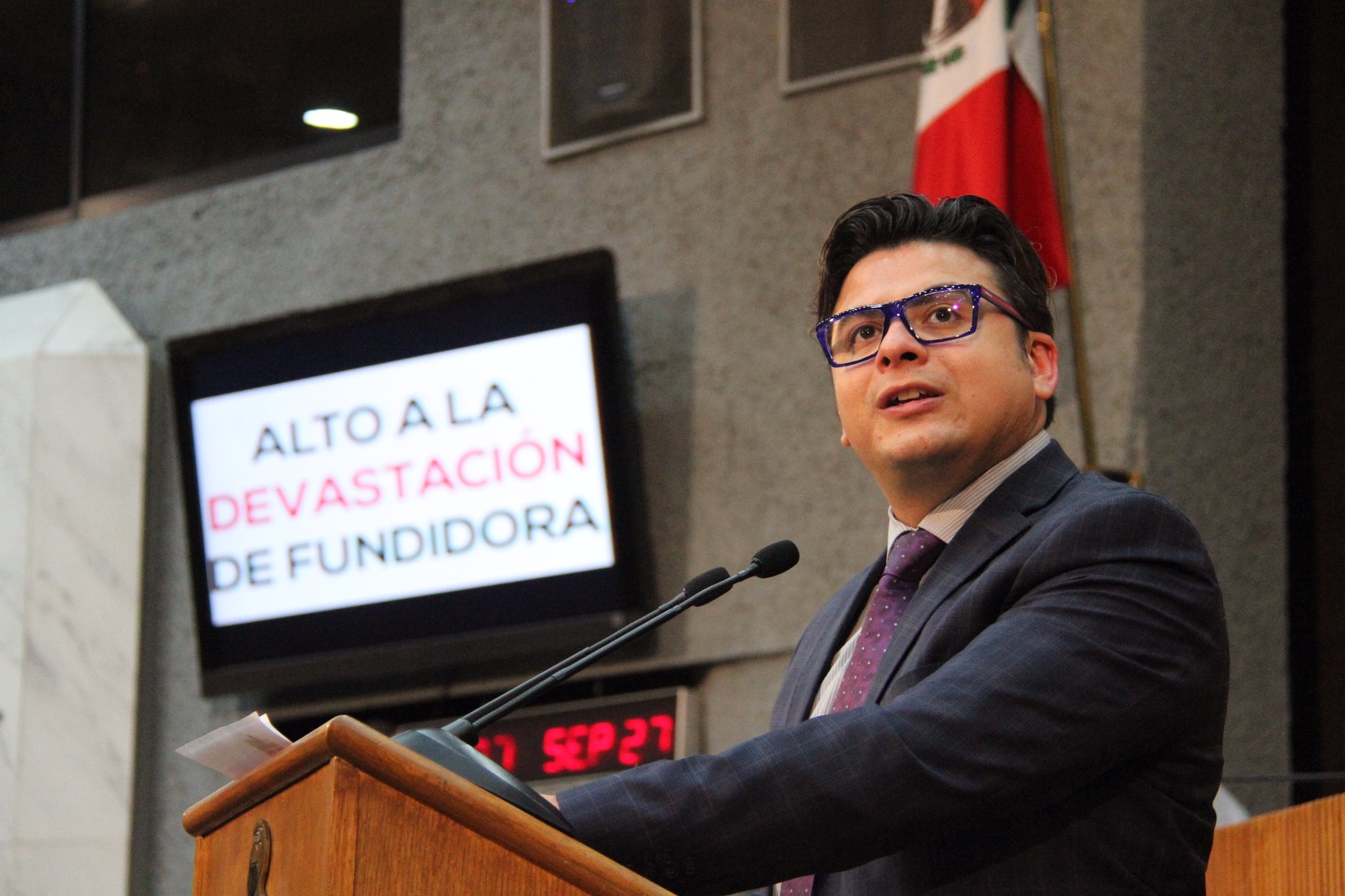 PIDE ÁNGEL BARROSO FRENAR DEVASTACIÓN DEL PARQUE FUNDIDORA