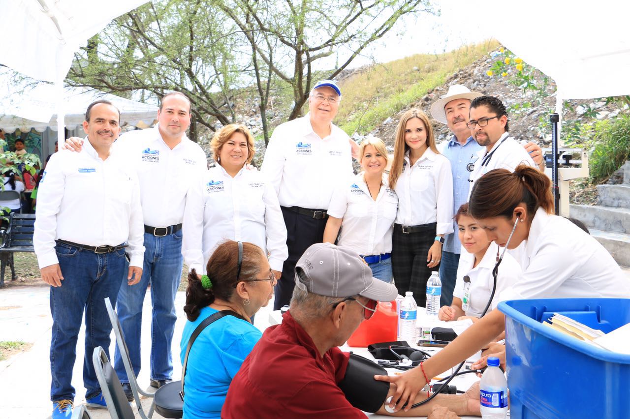 Lleva PAN Brigada Médico-Asistencial a Colonia Raymundo Almaguer