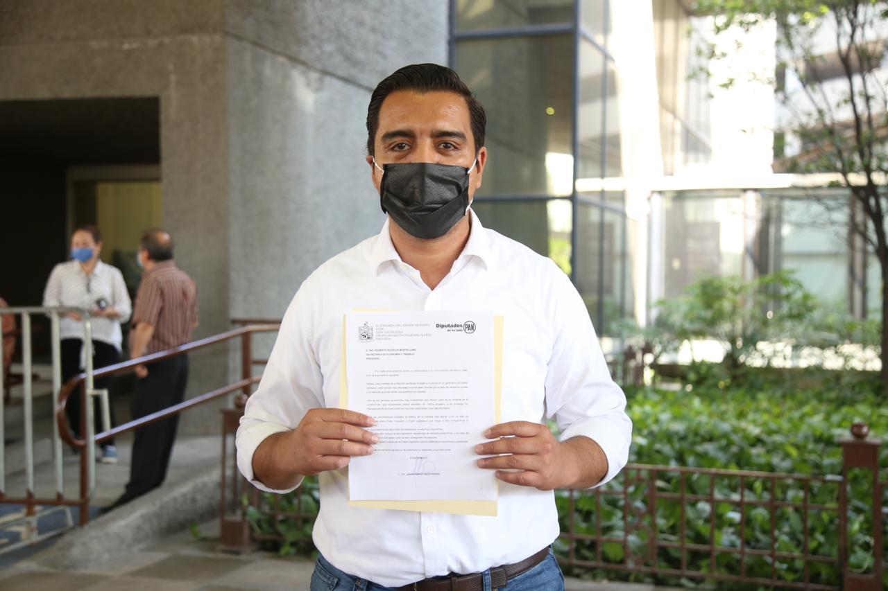 PIDE JESÚS NAVA A GOBIERNO REACTIVACIÓN DE ECONOMÍA