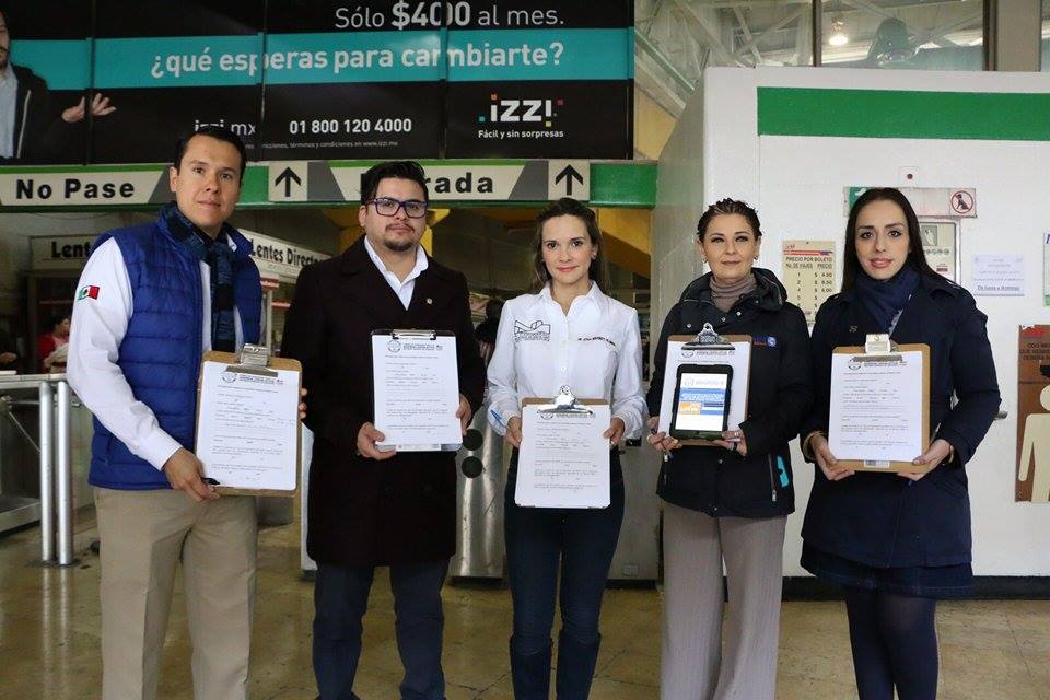 Realizan Diputados del PAN encuesta sobre transporte público