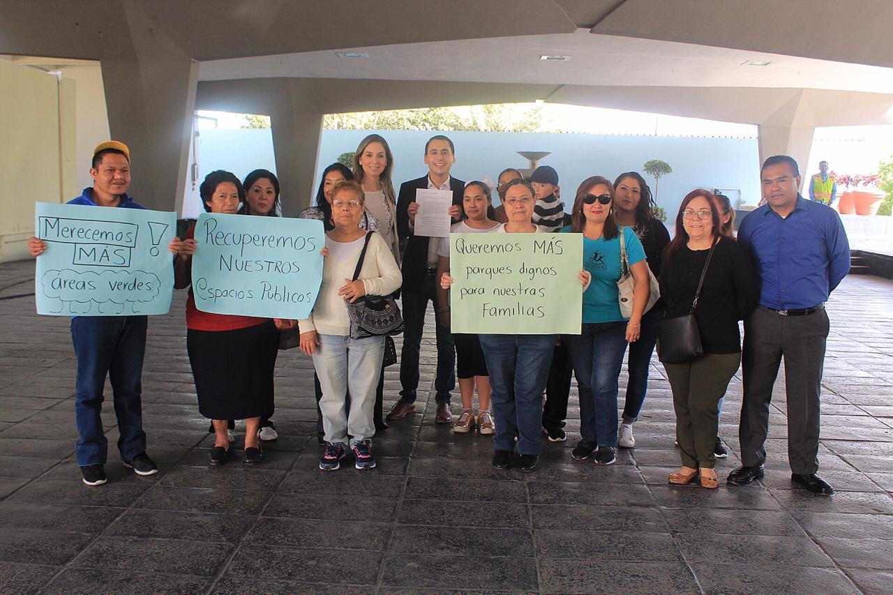 Pide  Luis Susarrey espacios públicos para comunidad