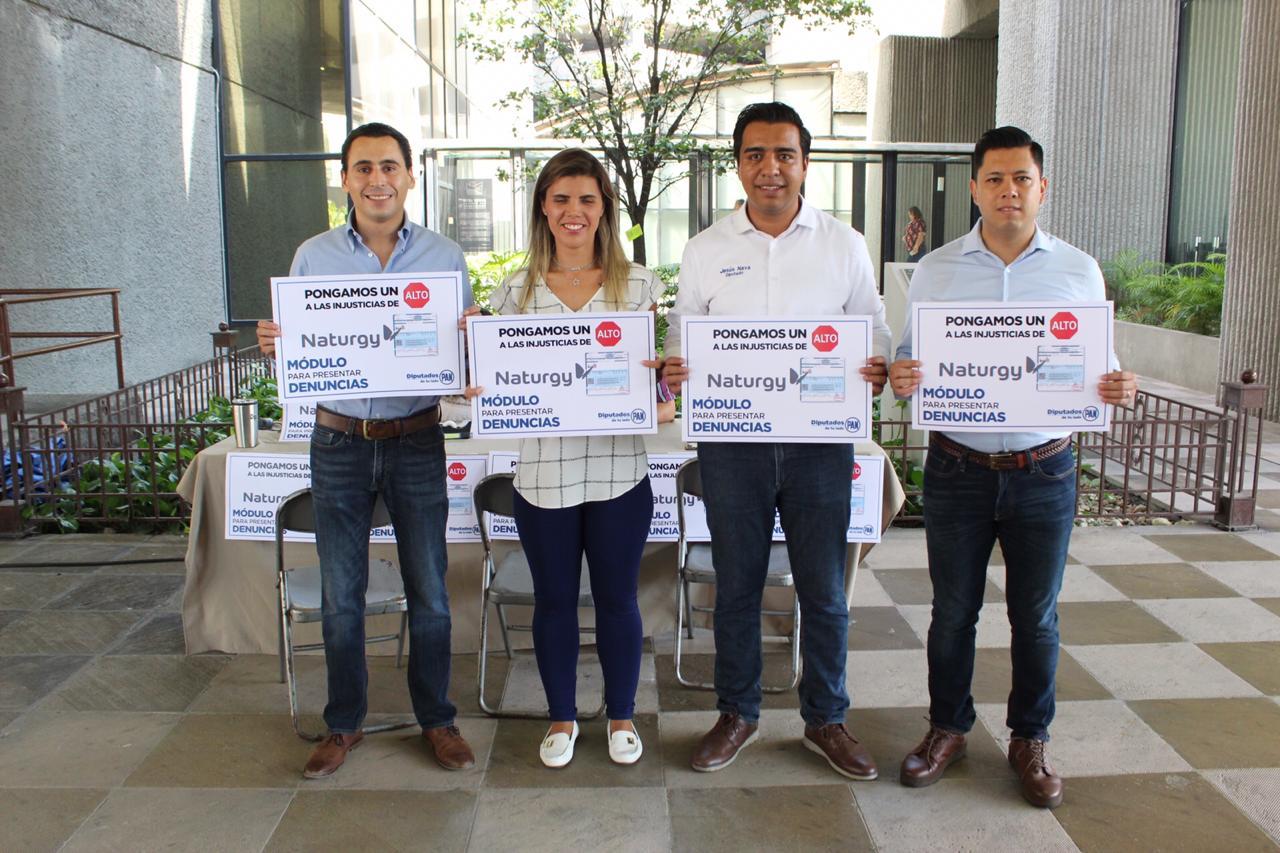 INSTALAN DIPUTADOS DEL PAN MÓDULOS DE ATENCIÓN A CLIENTES DE NATURGY