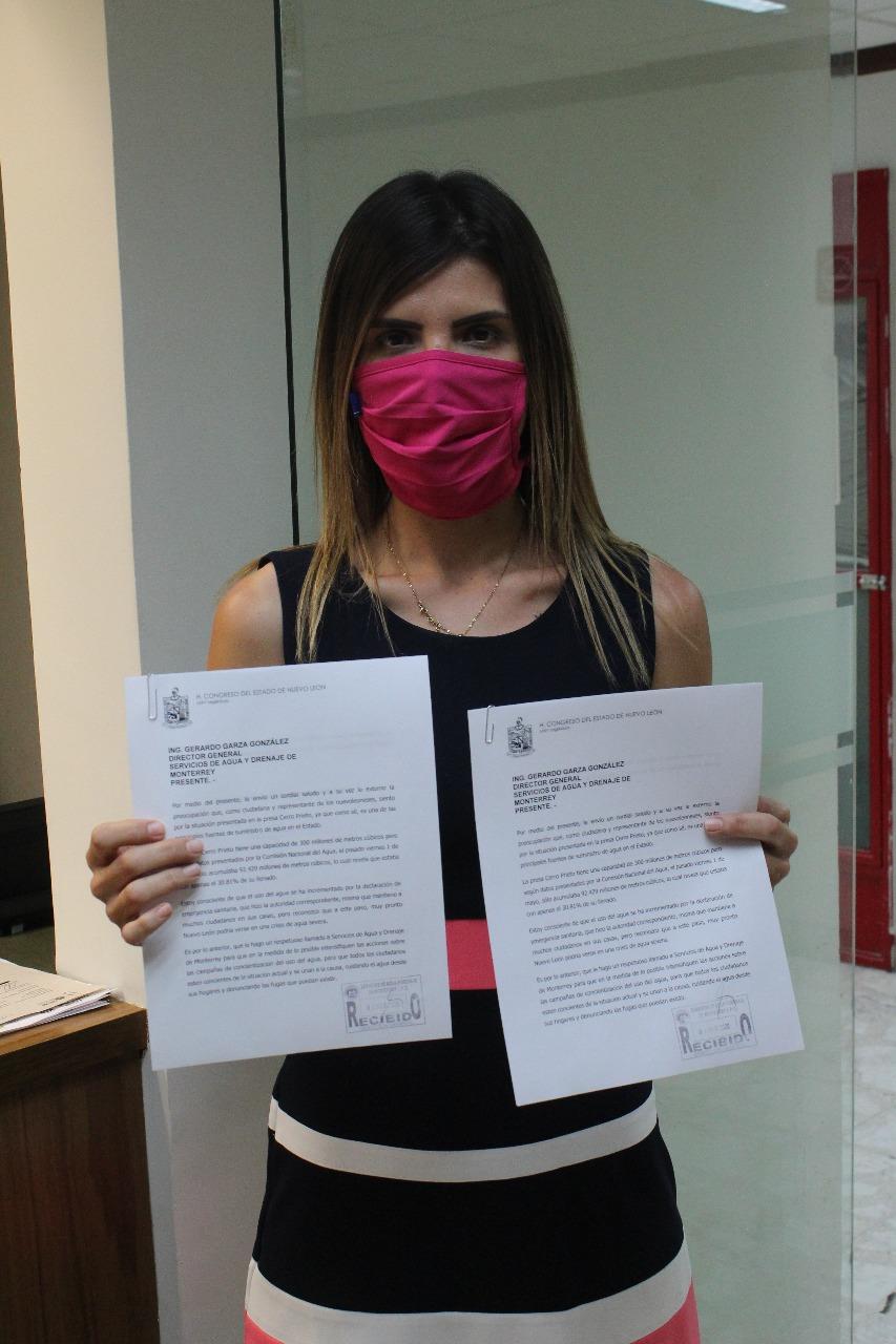 SOLICITA CLAUDIA CABALLERO REFORZAR CAMPAÑAS DE CUIDADO DEL AGUA