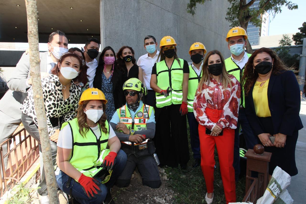 IMPULSAN DIPUTADOS DE ACCIÓN NACIONAL REFORESTACIÓN FRENTE AL CONGRESO DEL ESTADO 