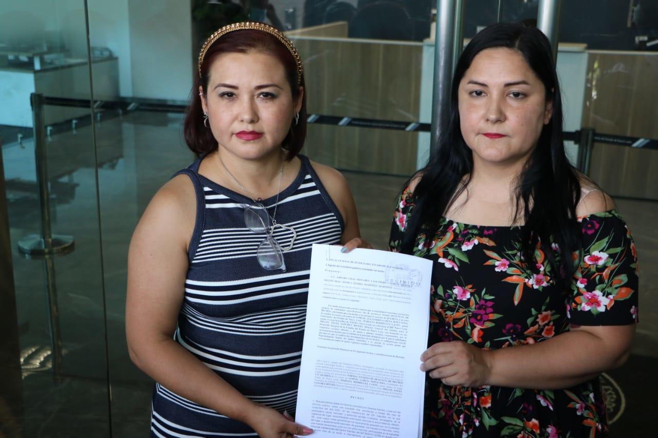 PRESENTAN DIPUTADAS DENUNCIA  POR 