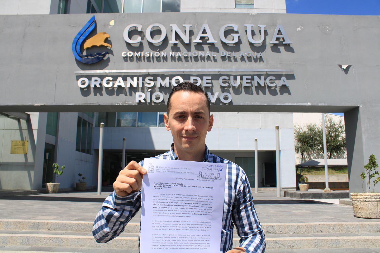 EXIGE EDUARDO LEAL POSPONER TRASVASE DE AGUA A TAMAULIPAS 