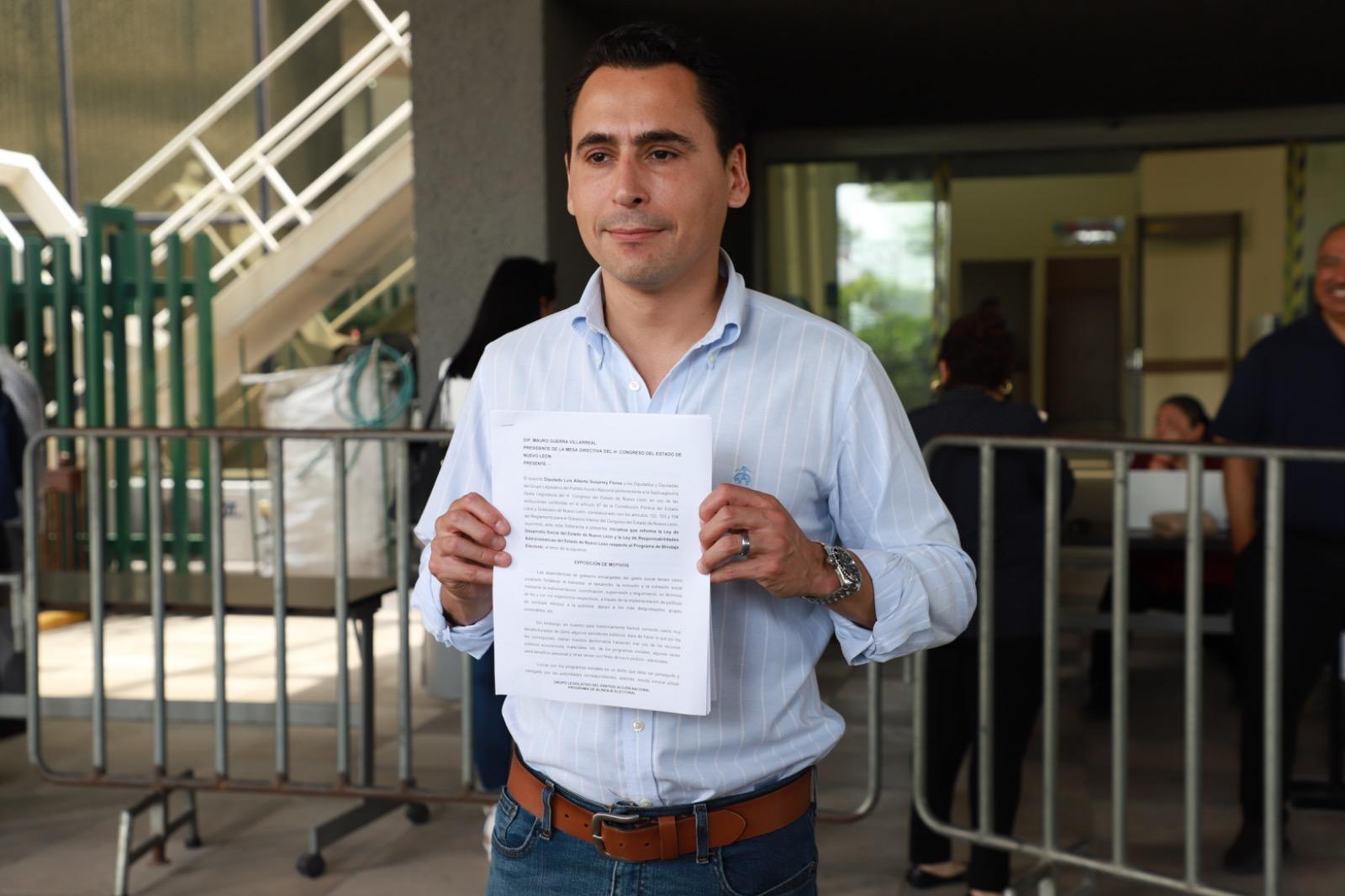 PLANTEA LUIS SUSARREY BLINDAJE ELECTORAL