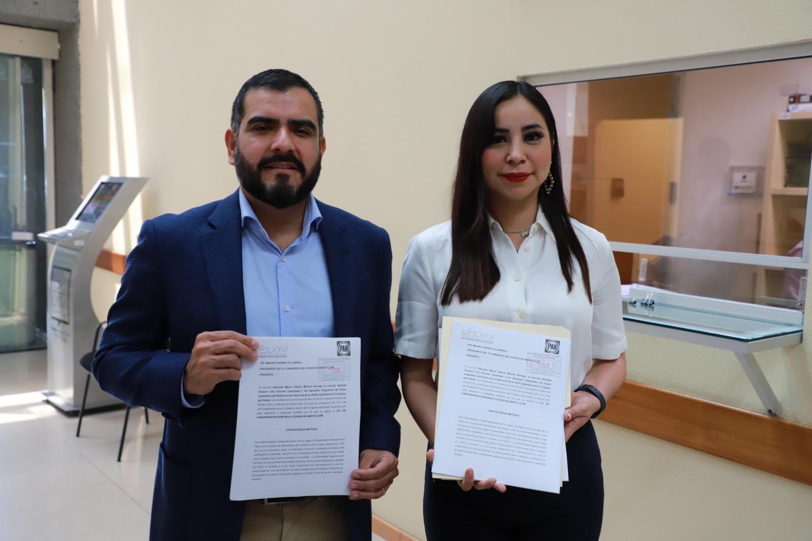 PRESENTAN DIPUTADOS DEL PAN LEY DE CARDIOPROTECCIÓN DEL ESTADO DE NUEVO LEÓN