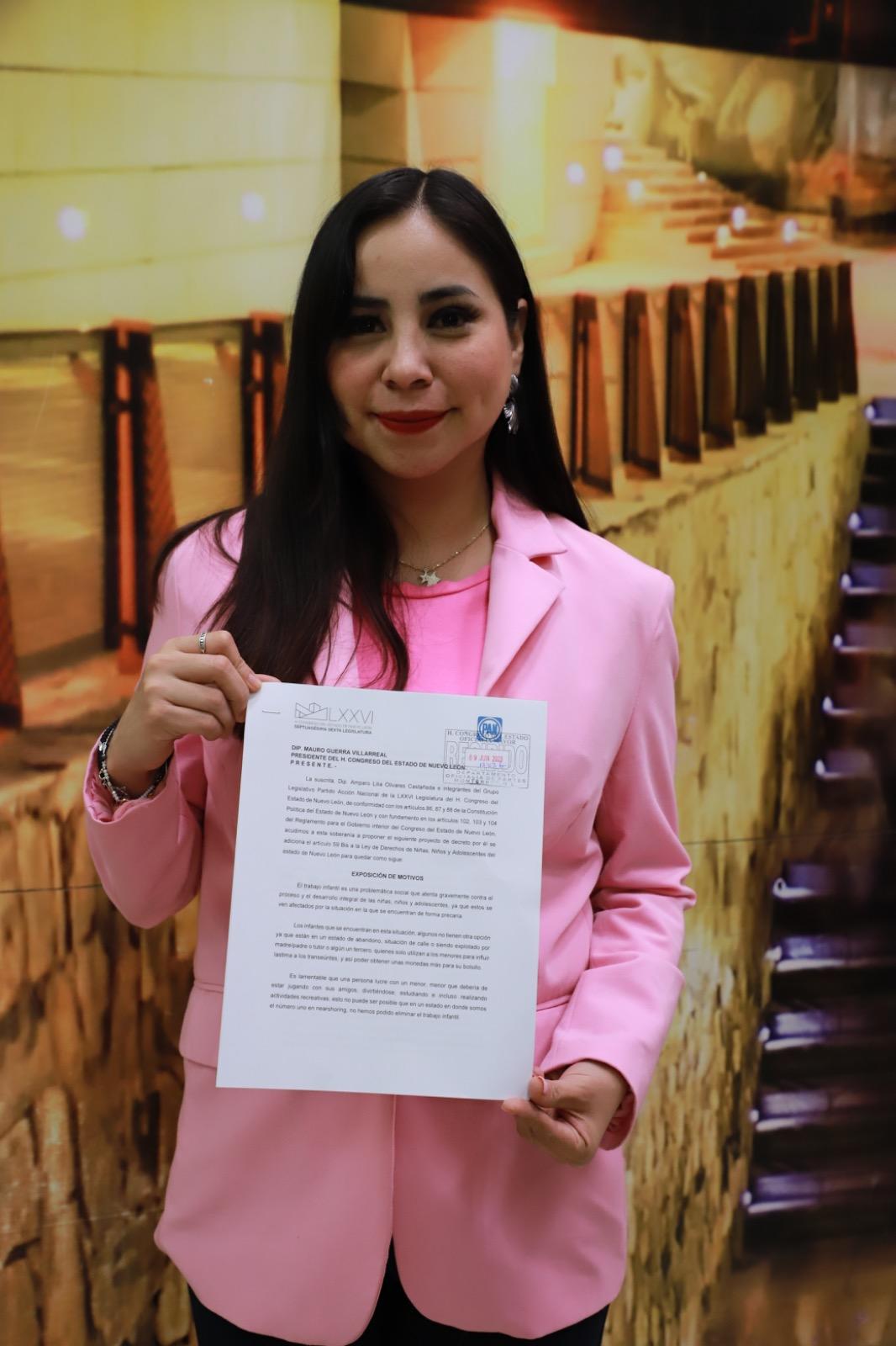 BUSCA LILIA OLIVARES ERRADICAR TRABAJO INFANTIL 
