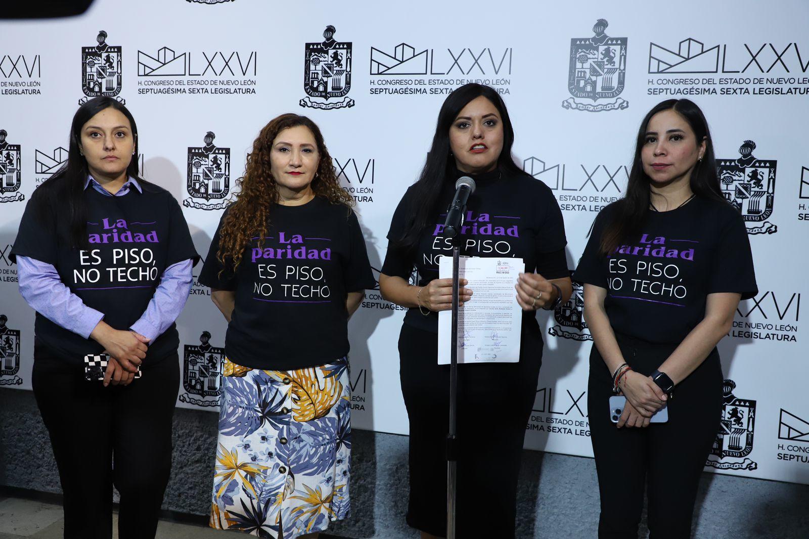 Piden Diputadas pronunciarse en favor de los derechos de las mujeres, a Buchanan y López