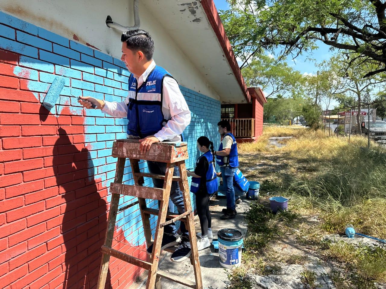CONTINÚA FÉLIX ROCHA PROGRAMA DE MANTENIMIENTO DE ESCUELAS