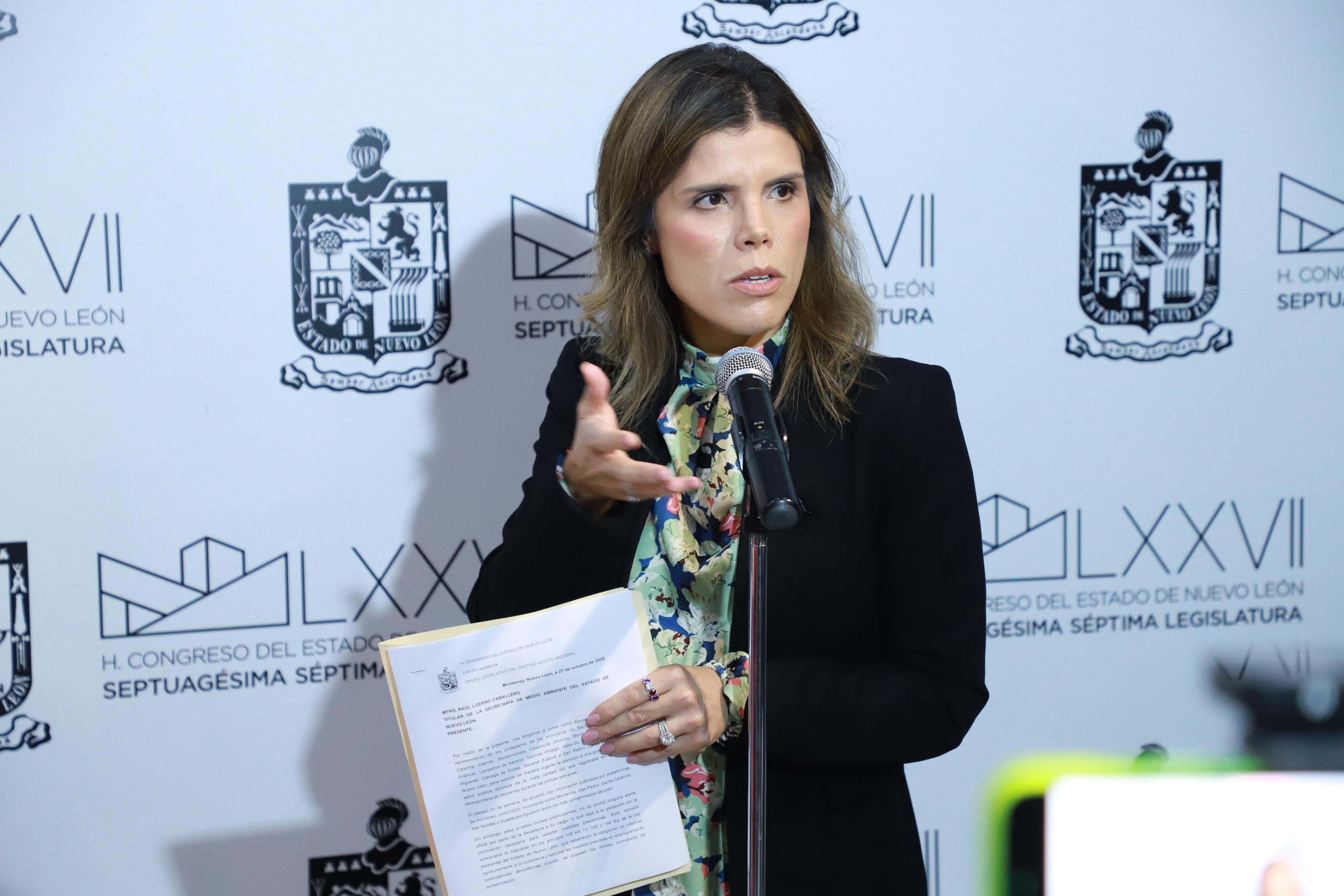 EXIGE ACCIÓN NACIONAL REACTIVAR ALERTAS AMBIENTALES 