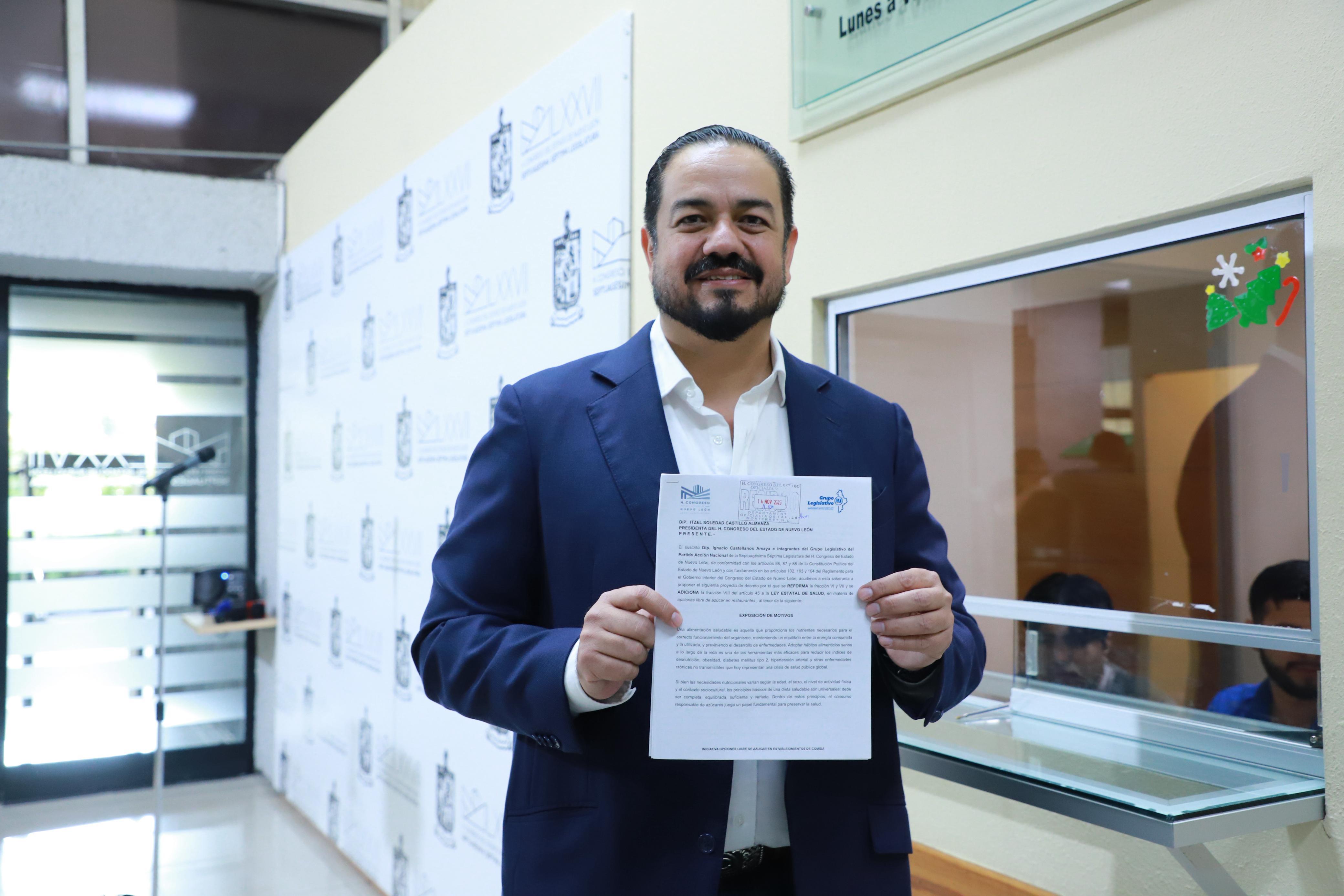 PROMUEVE IGNACIO CASTELLANOS ALIMENTOS LIBRES DE AZÚCAR EN RESTAURANTES