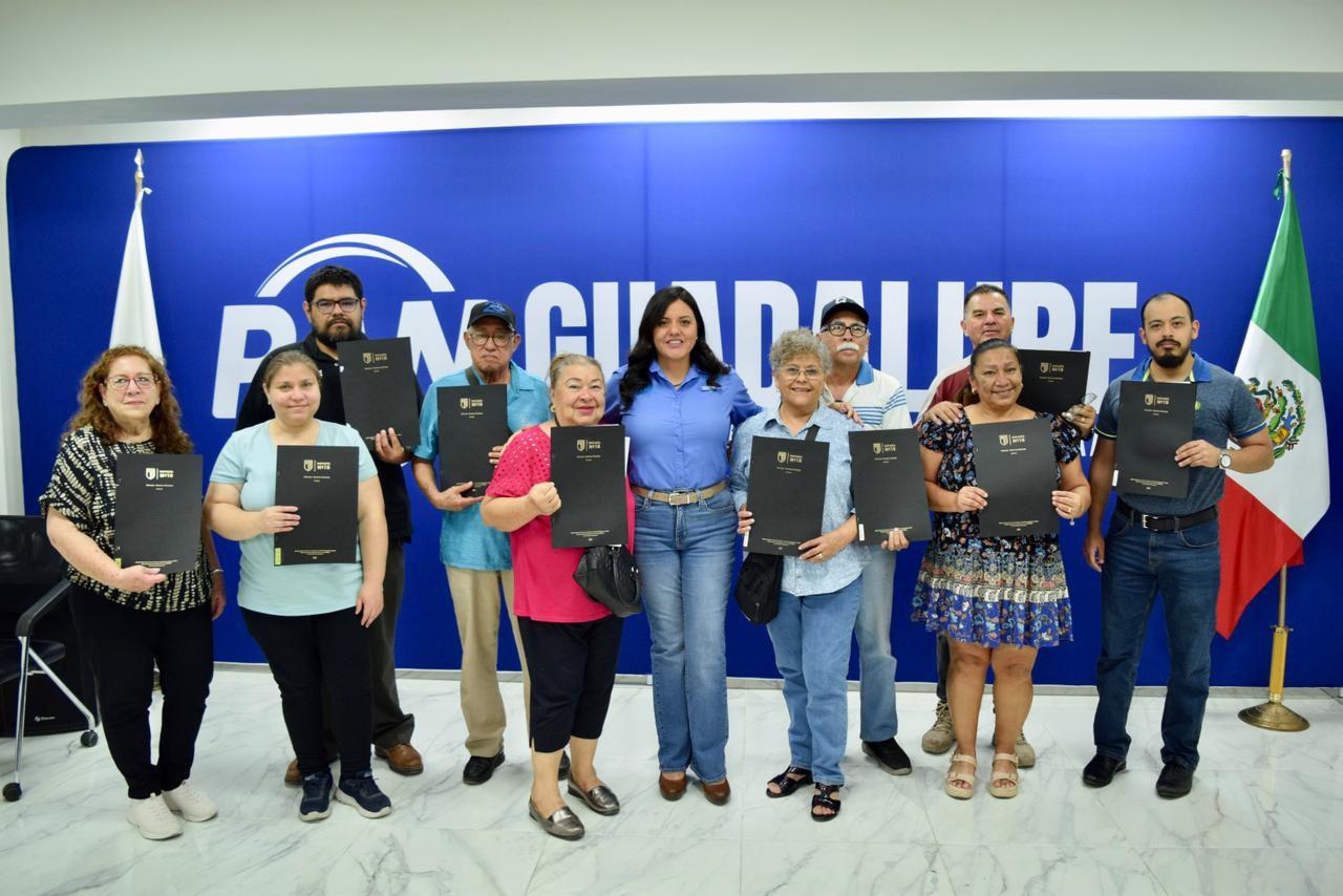 GESTIONA ITZEL CASTILLO, TESTAMENTOS GRATUITOS A VECINOS DE GUADALUPE