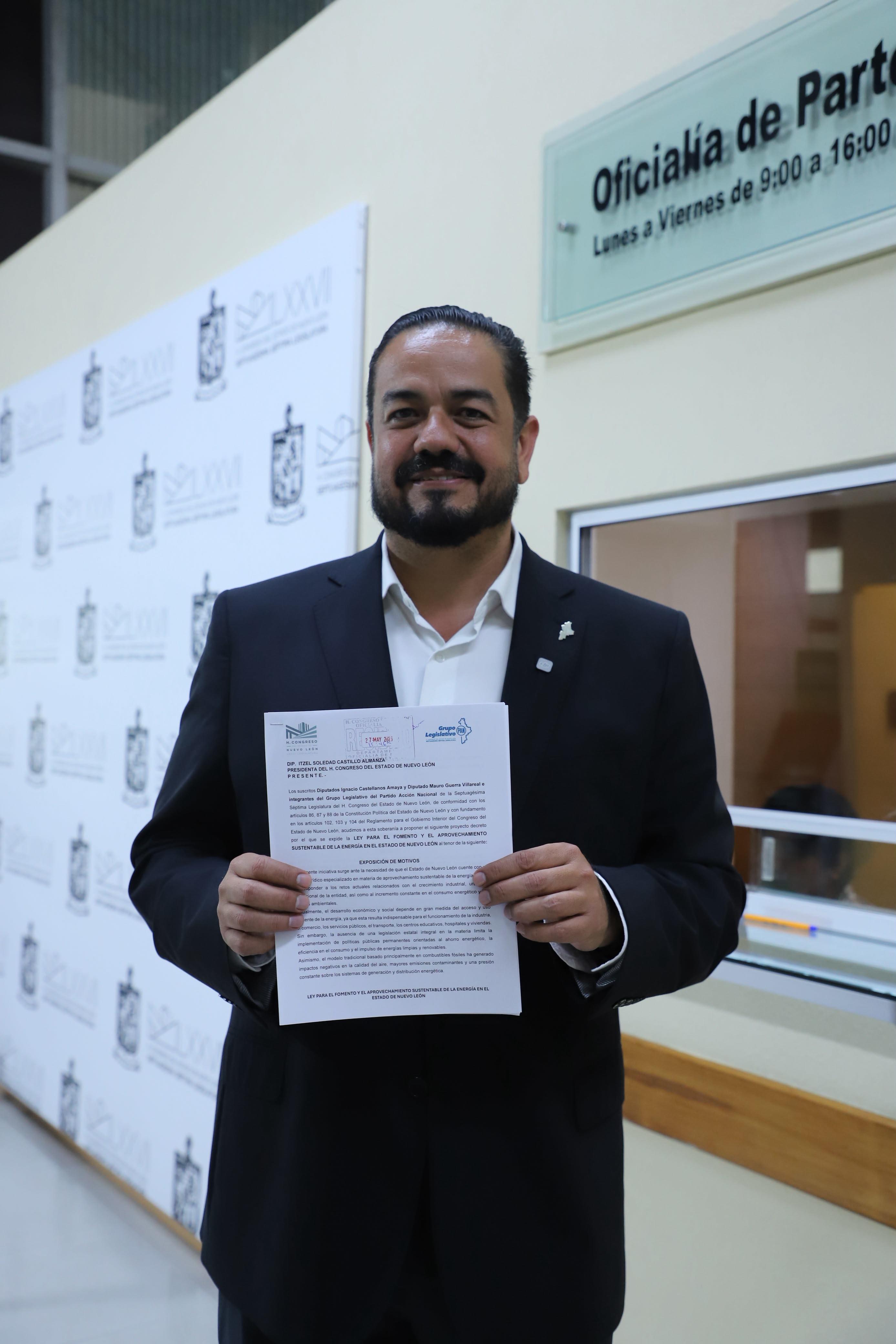 EMPUJA IGNACIO CASTELLANOS NUEVA LEY DE ENERGÍA ESTATAL