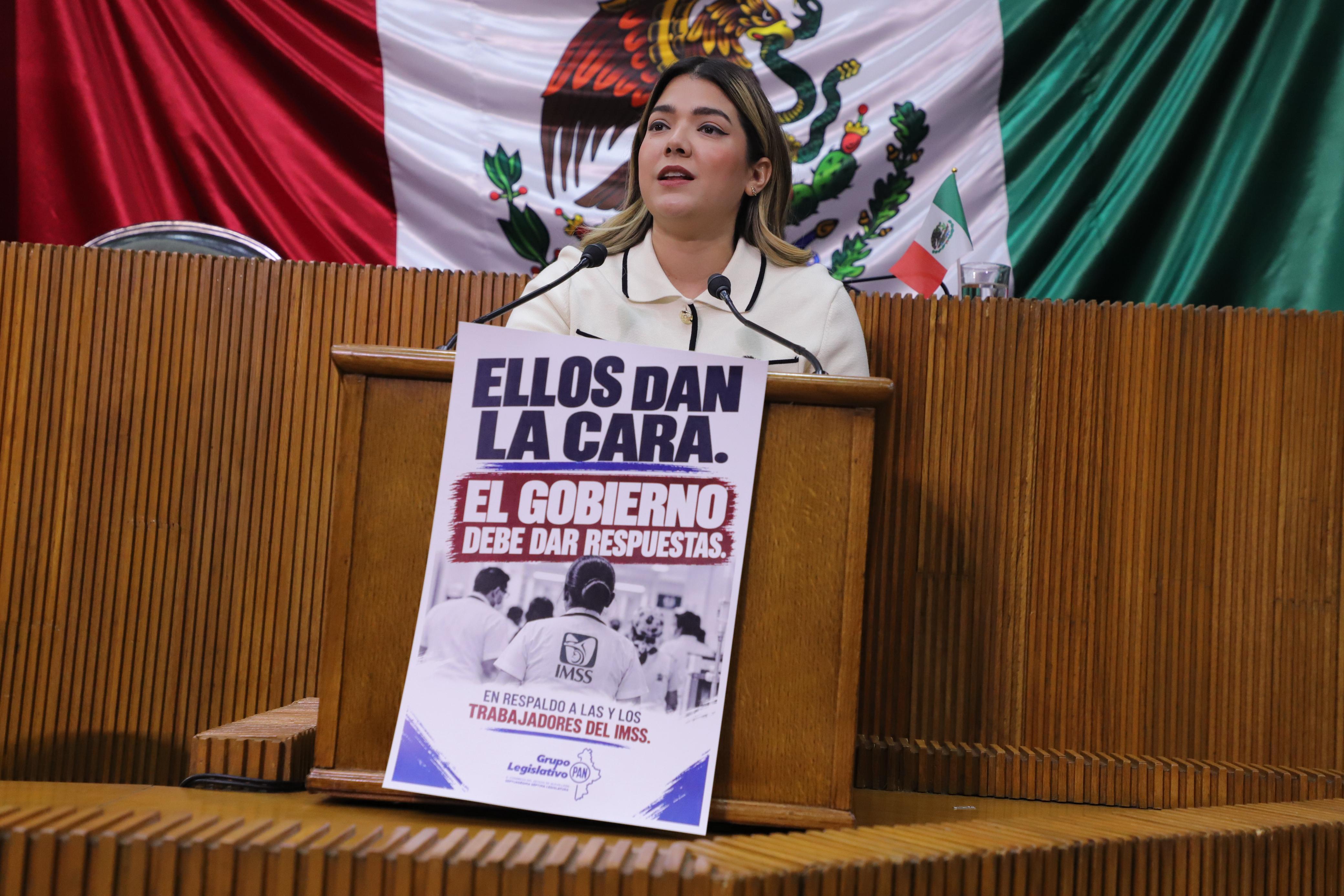 EXIGE CONGRESO ABASTECIMIENTO DE MEDICAMENTO EN CLÍNICAS Y HOSPITALES DEL IMSS