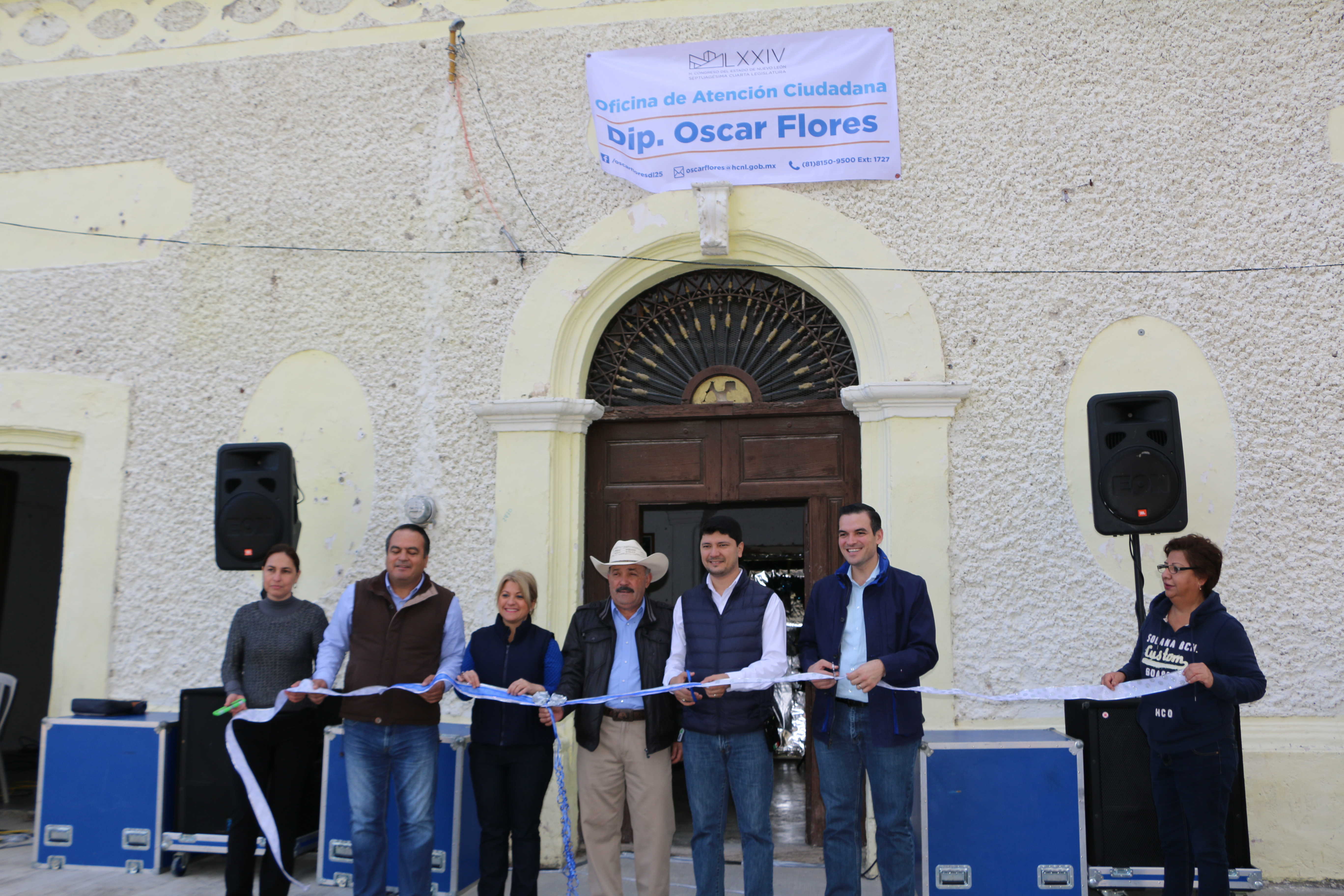 Inaugura Óscar Flores Oficina de Atención Ciudadana en Rayones