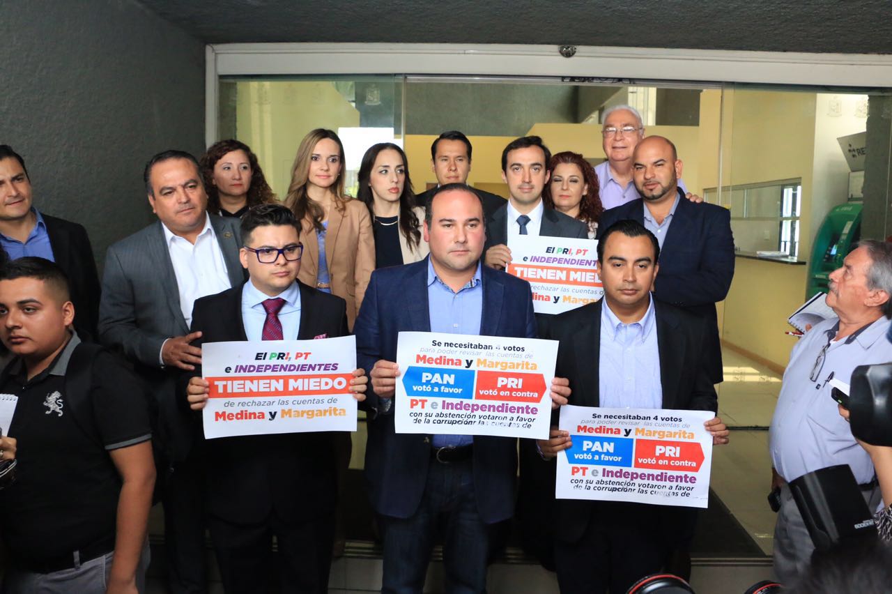 Rechaza PRI  dictaminar cuentas de Rodrigo Medina y Margarita Arellanes en extraordinario