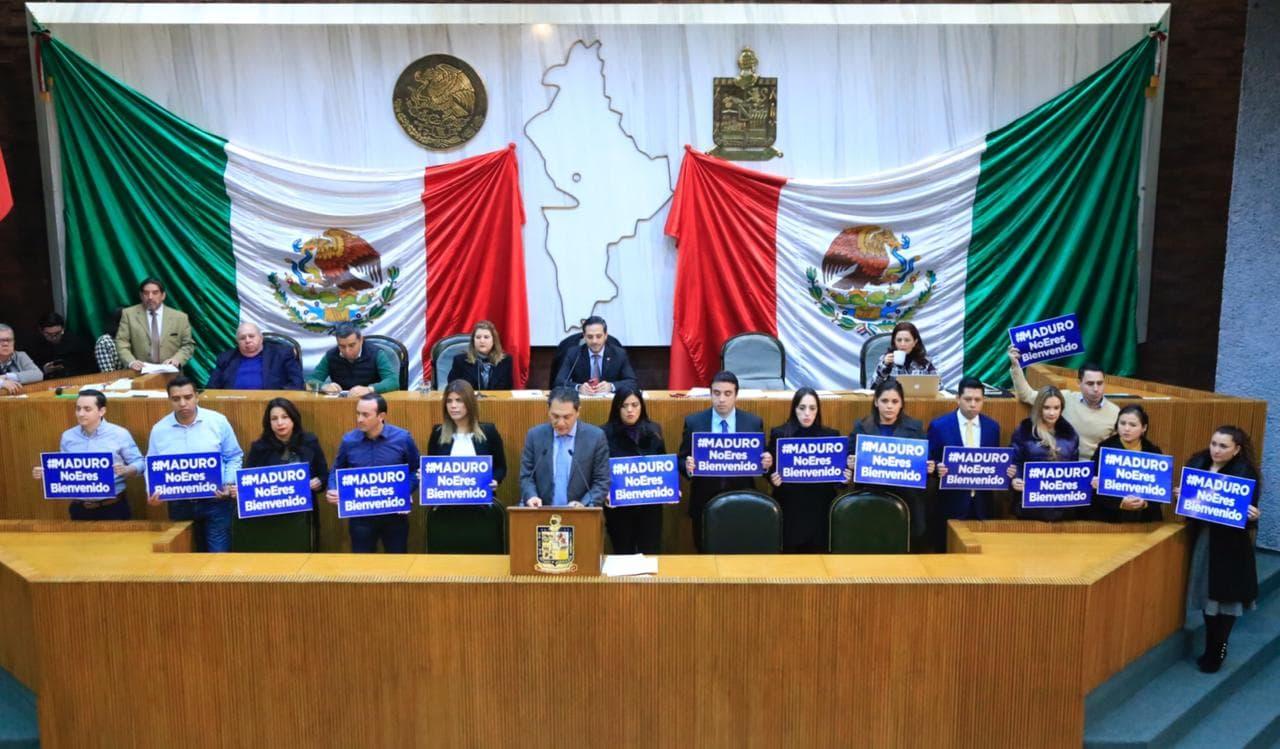 RECHAZAN DIPUTADOS DEL PAN VISITA DE NICOLÁS MADURO