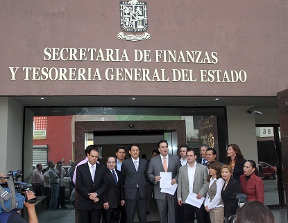 Exige Acción Nacional cuentas al Tesorero del Estado