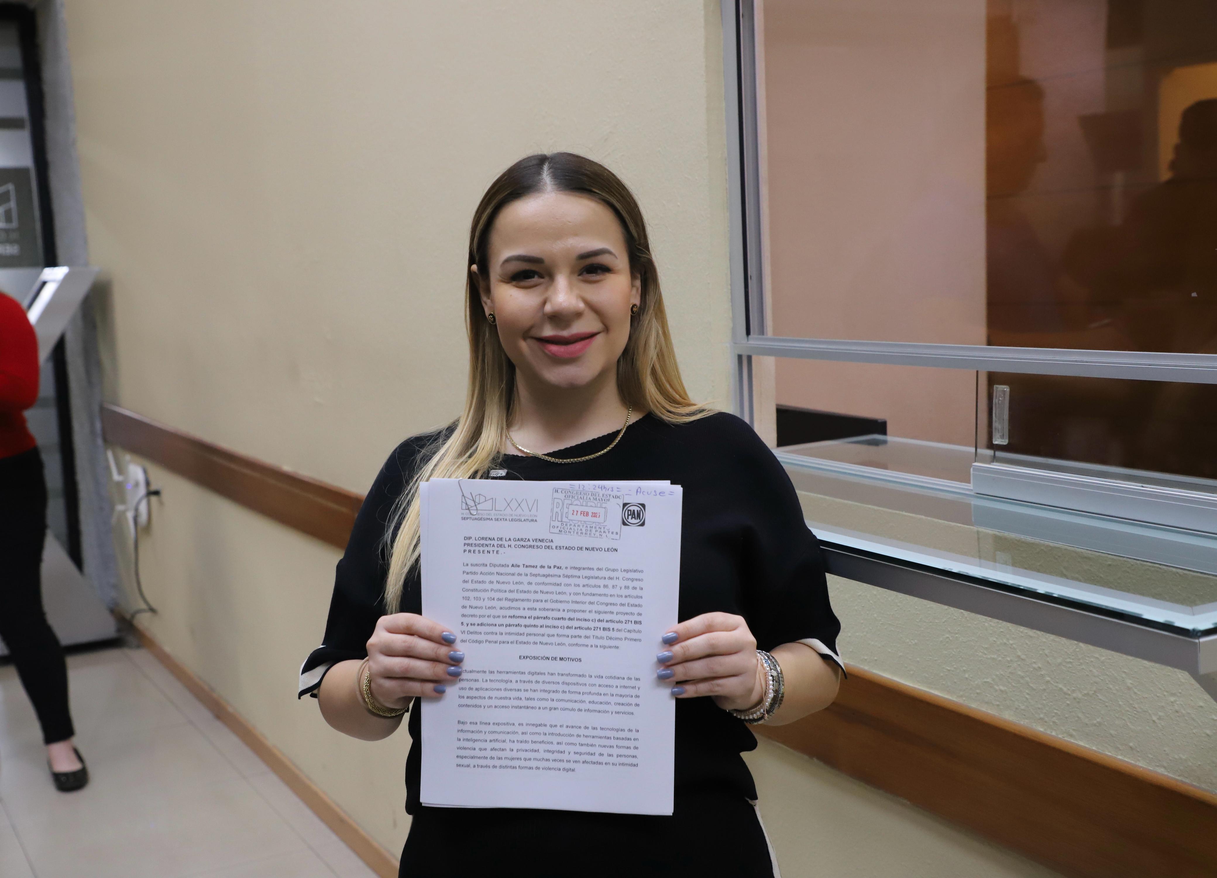 PIDE AILE TAMEZ TIPIFICAR COMO DELITO CREACIÓN DOLOSA DE IMÁGENES DE ÍNDOLE SEXUAL