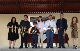 Donan Diputados de Acción Nacional instrumentos a Banda de Guerra del Municipio de Juárez